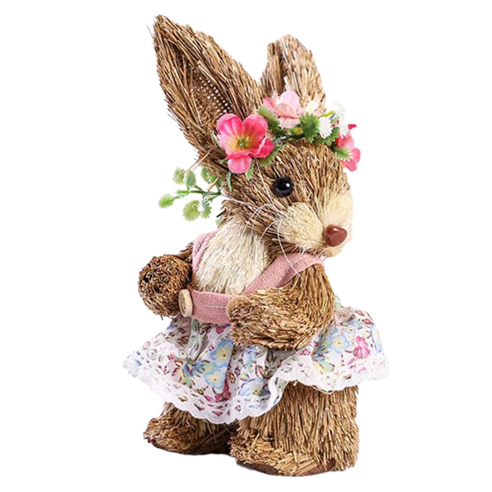 Artificial Easter Rabbit Sculpture