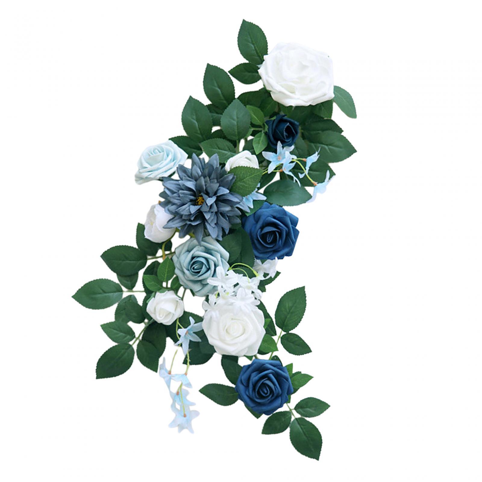 Chair Back Floral Wreath