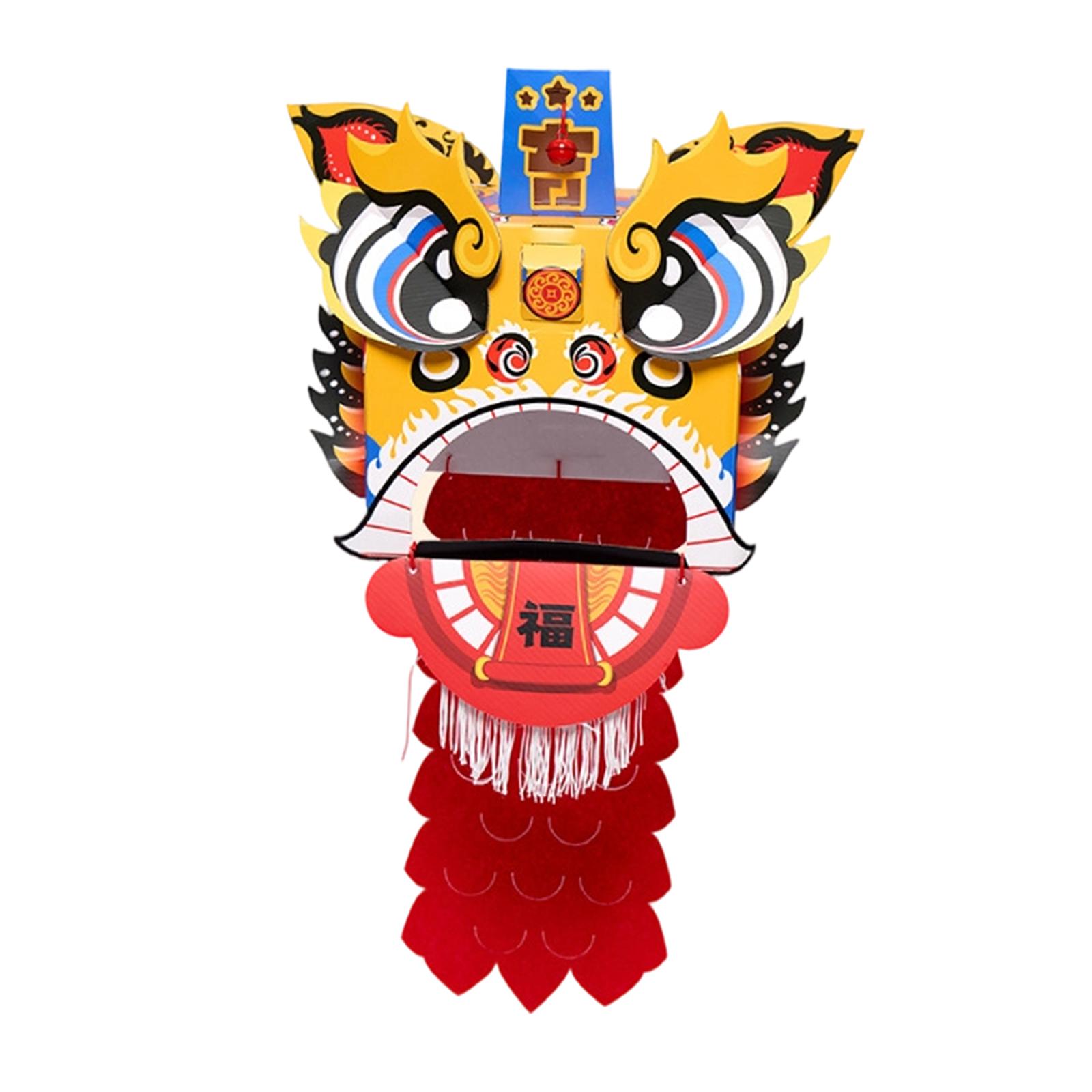 Chinese Lion Dance DIY Kit Yellow