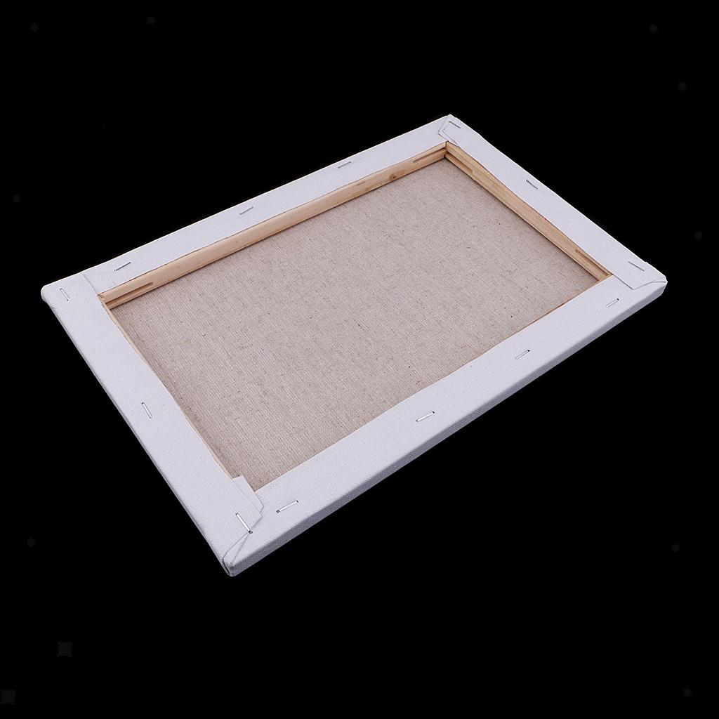 Blank Artist Canvas Art Board Plain Painting Stretched Framed Board ...