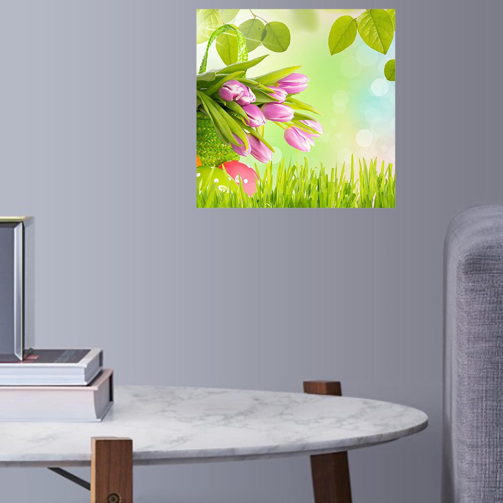 DIY Diamond Painting by Number Kit Full Drill Round Rhinestone Sunflower E