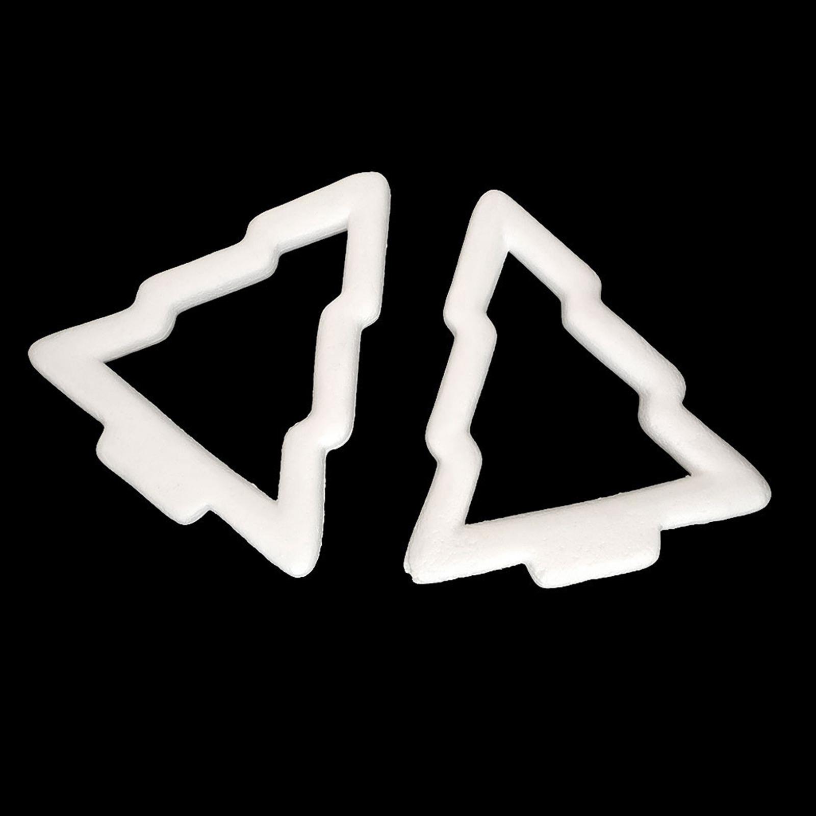 6Pcs Foam Christmas Tree Handmade for Birthday Party Holiday Christmas