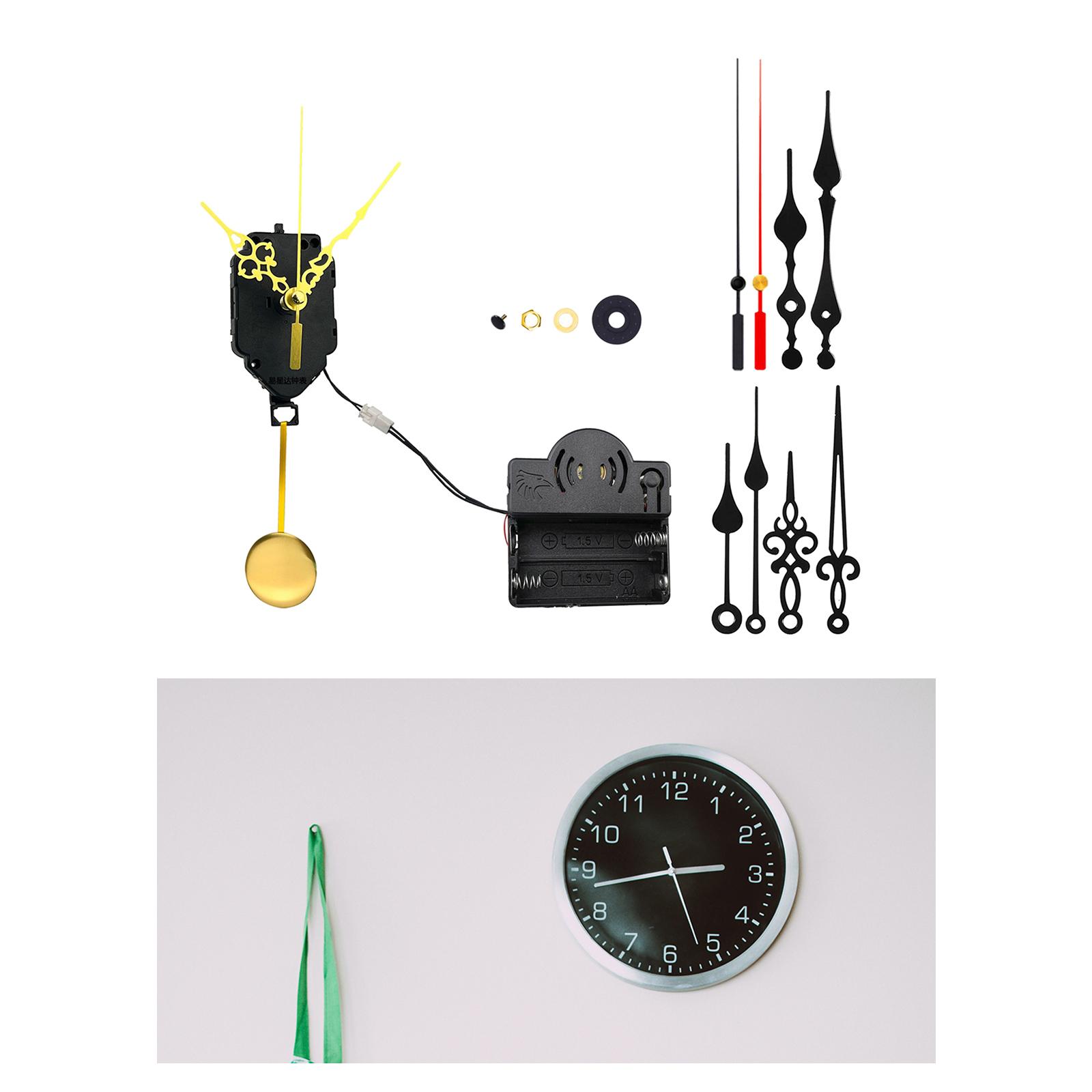 Quartz Clock Movement Mechanism Chime Music Box DIY Wall Clock Accessory