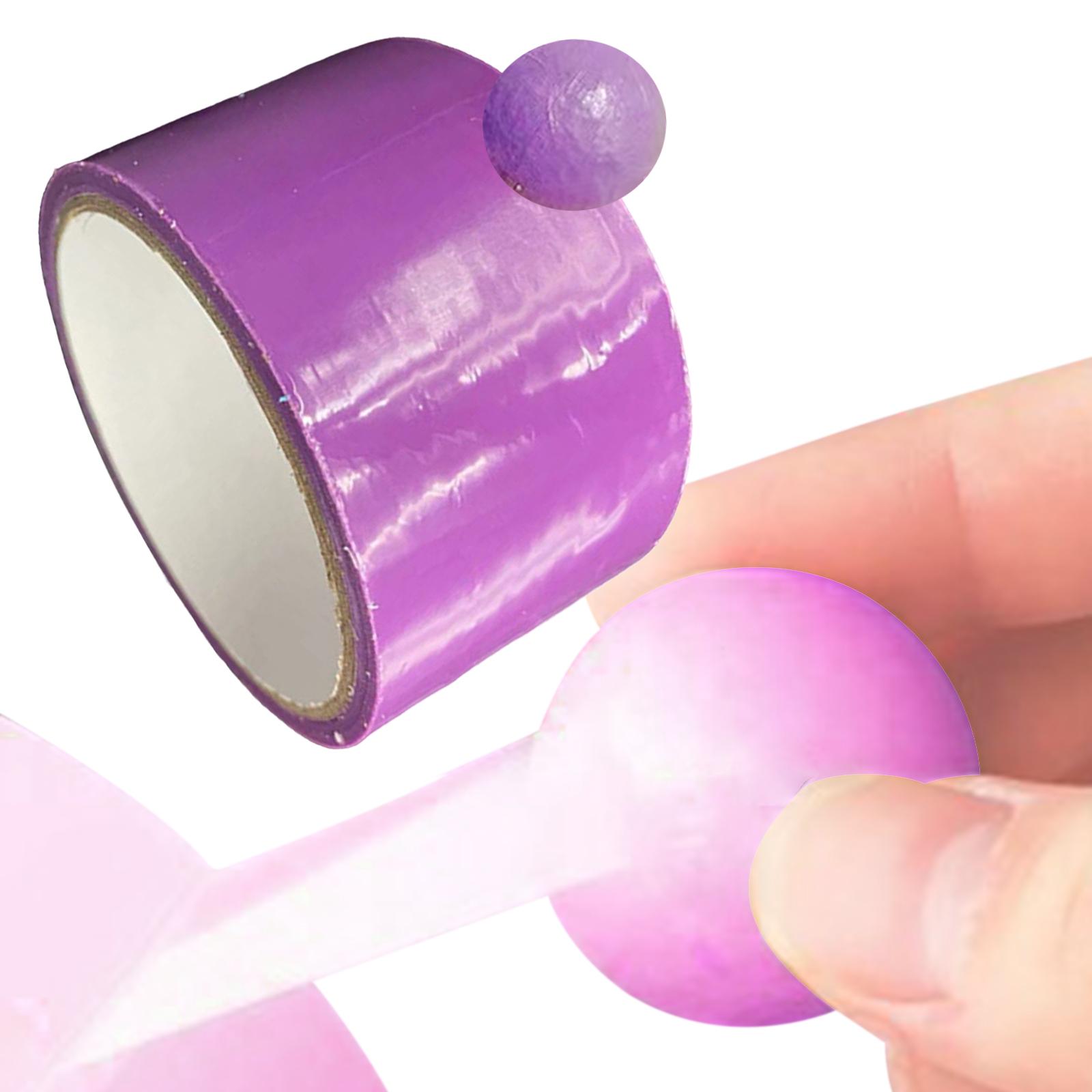 Creative Sticky Ball Tape Making Ball Craft Birthday Gifts Supplies 20M Violet