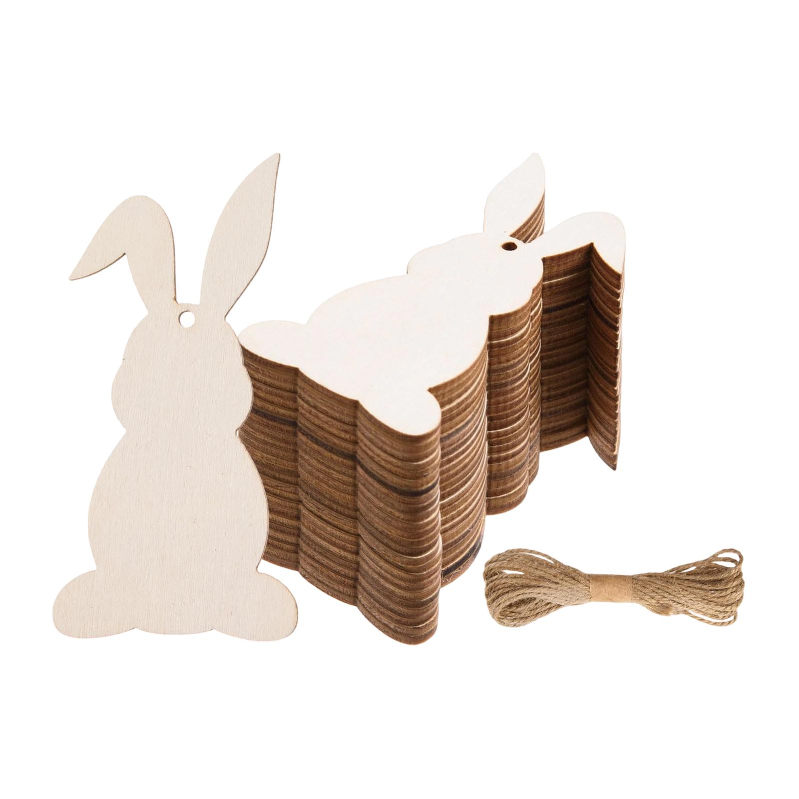 Wooden Bunny Cutouts