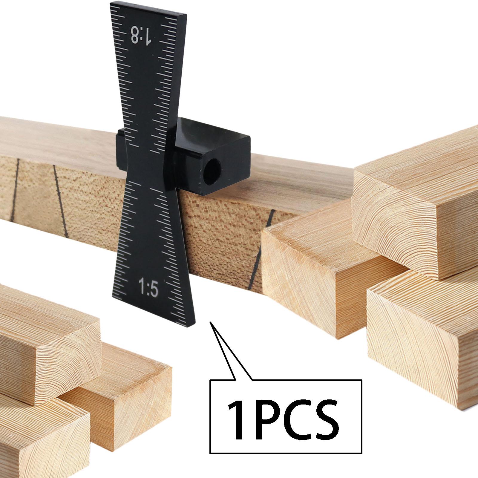 Dovetail Marking Jig Aluminum Durable Accurate Dovetail Guide for Woodworking