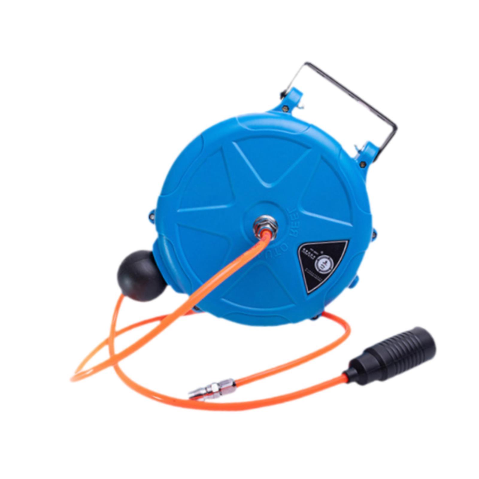 Retractable Air Hose Reel Enclosed Automatic Rewind Air Compressor Hose Reel