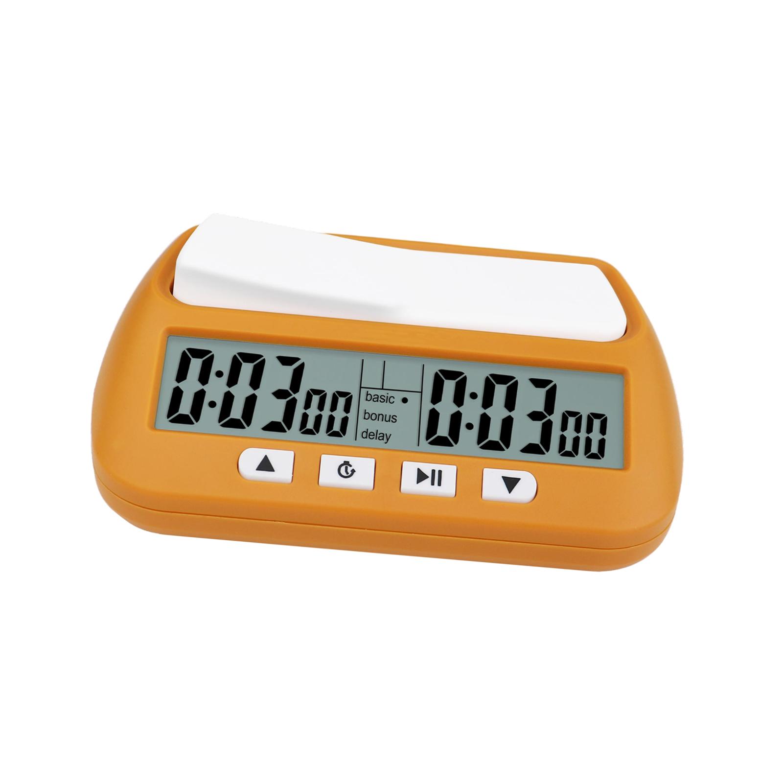 Digital Chess Clock Yellow