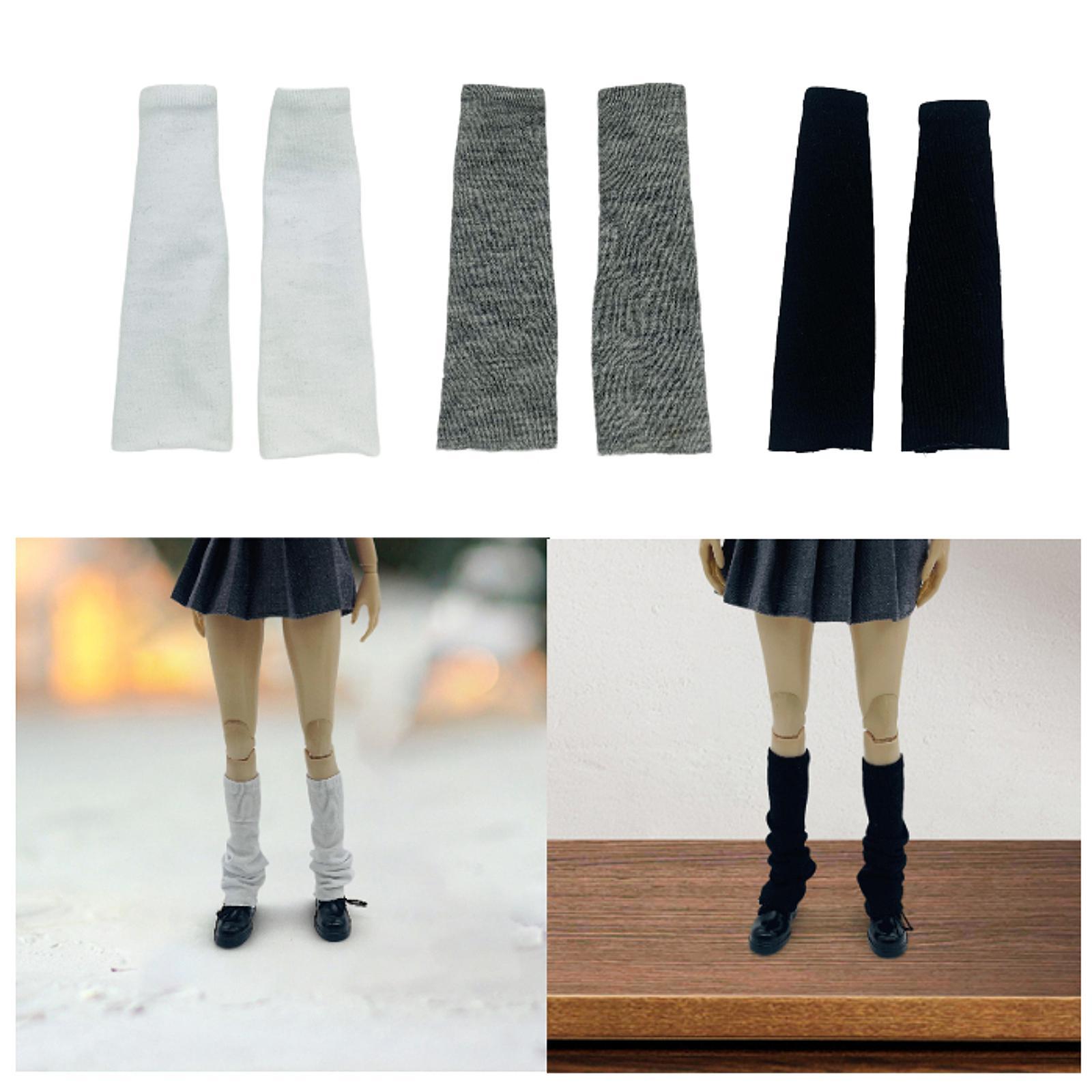 1/6 Scale Calf Socks Stylish Leg Warmers for 12'' Action