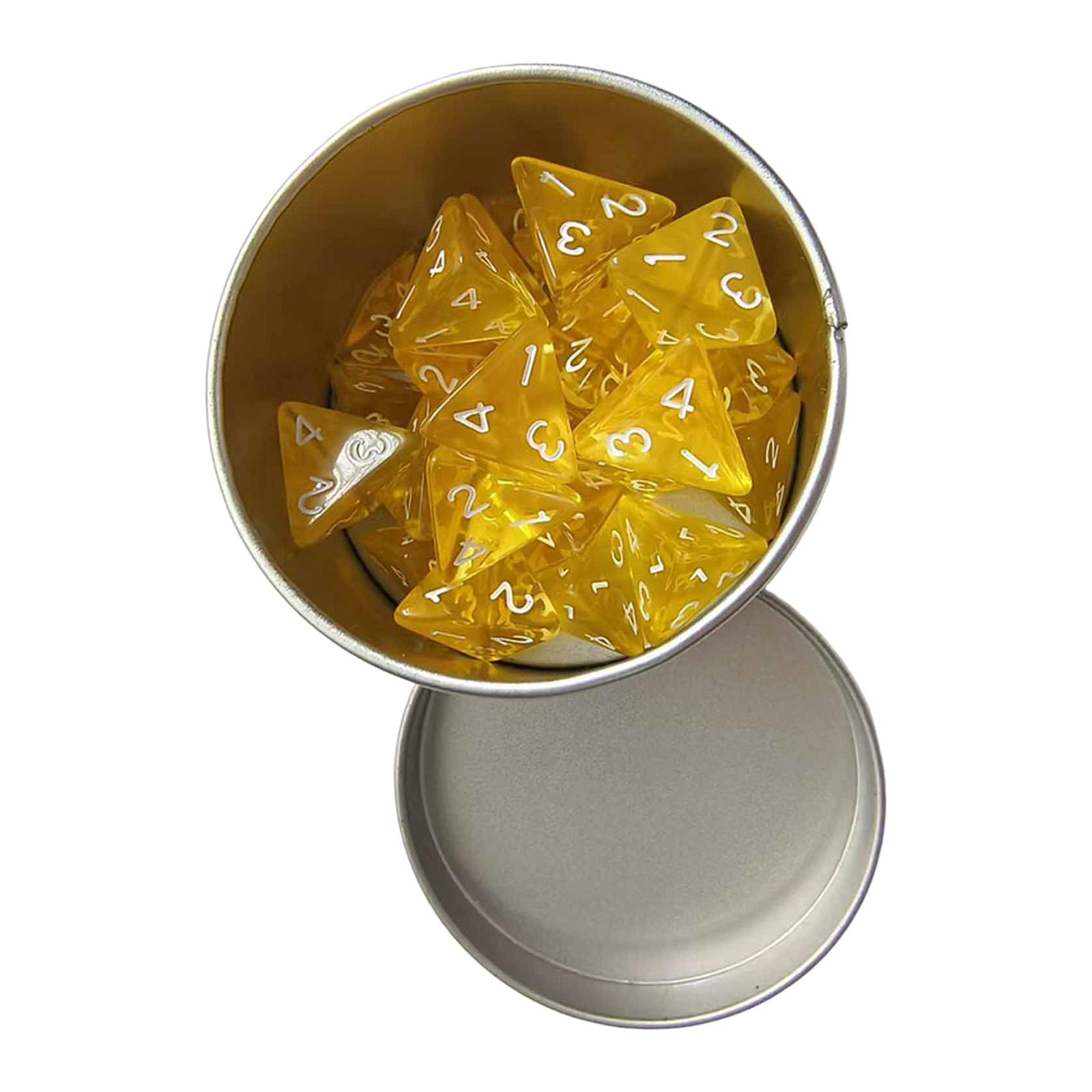 Acrylic Polyhedral Dice