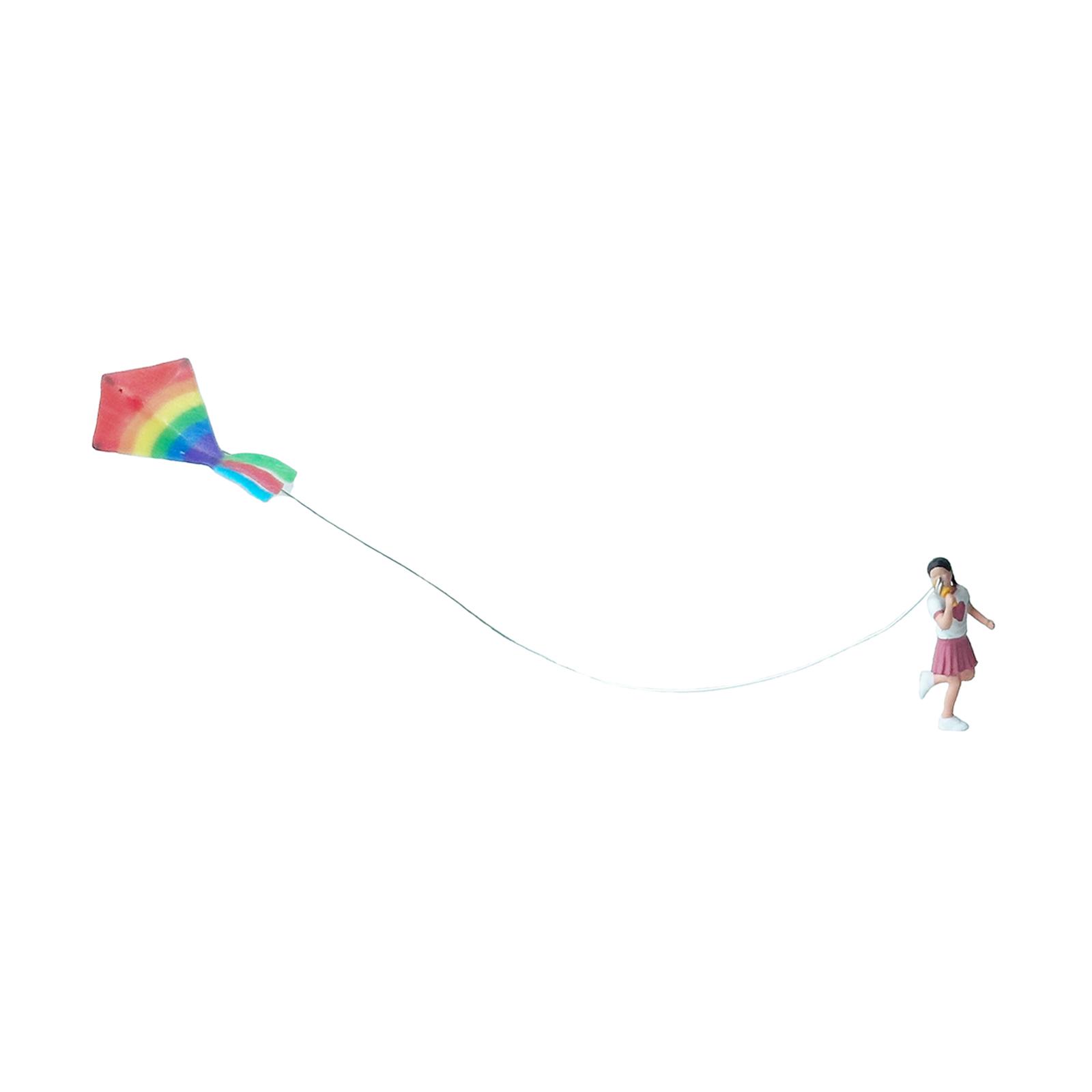 1:64 Scale Miniature Kite Figure