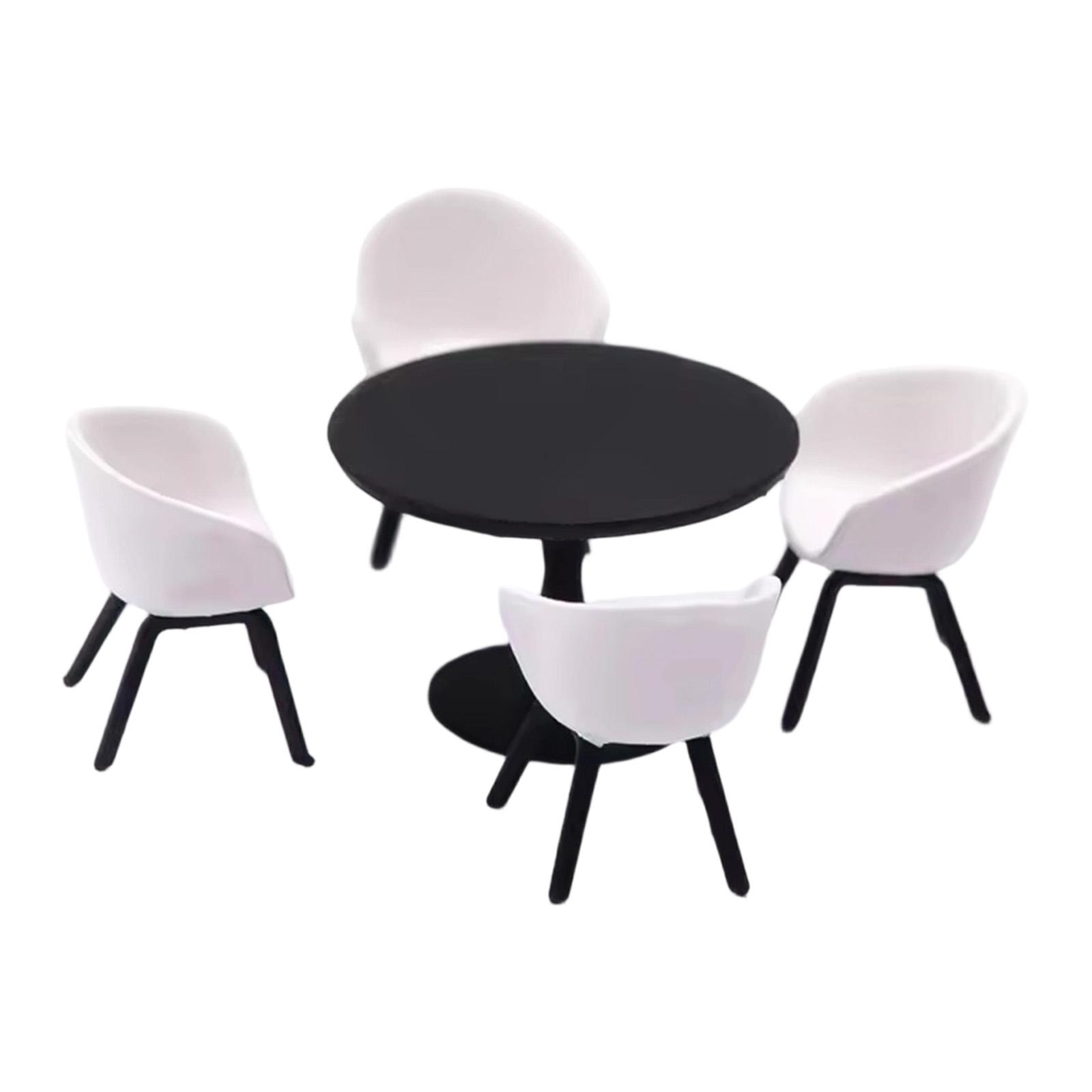 1/64 Miniature Table Chair Set