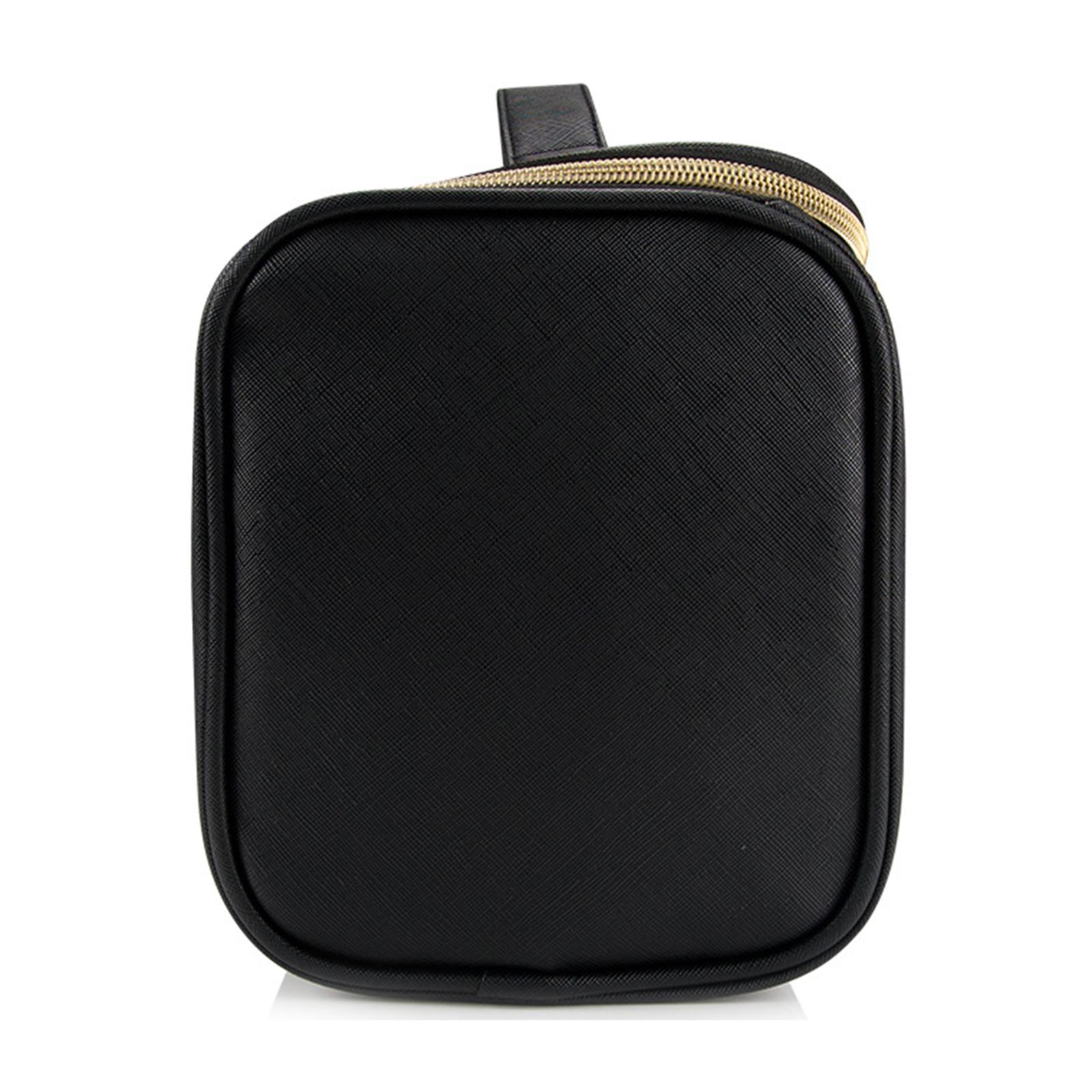 Travel Makeup Cosmetic Case Storage Bag with Divider 23x16x19cm Washable