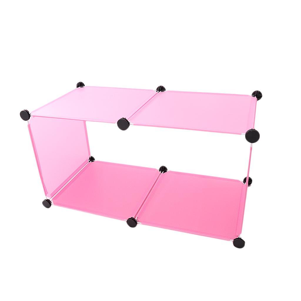Draht Metall Haustier Hund Kaninchen Übung Laufgitter Zaun Käfig 6 Panels