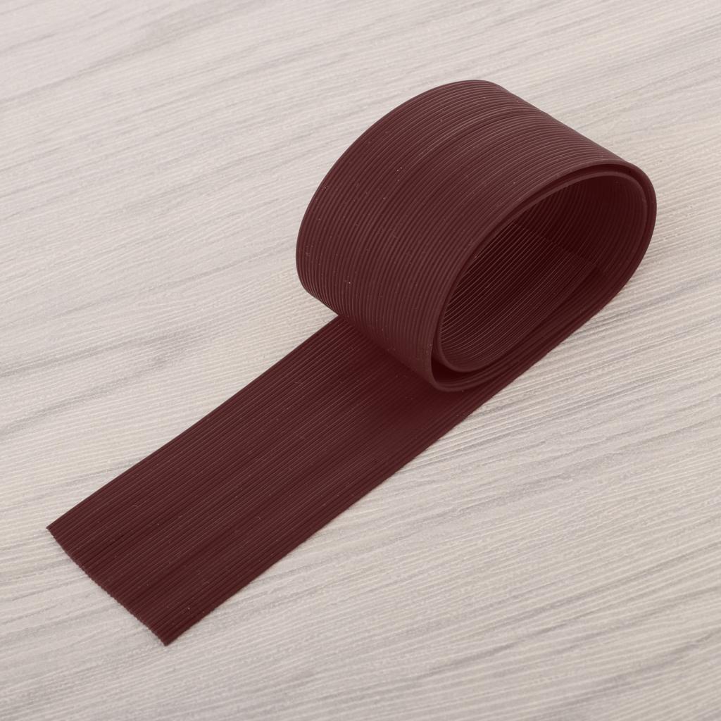 Jig Skirts DIY Rubber Fishing Jig Lures Fishing Bait Accessories Brown