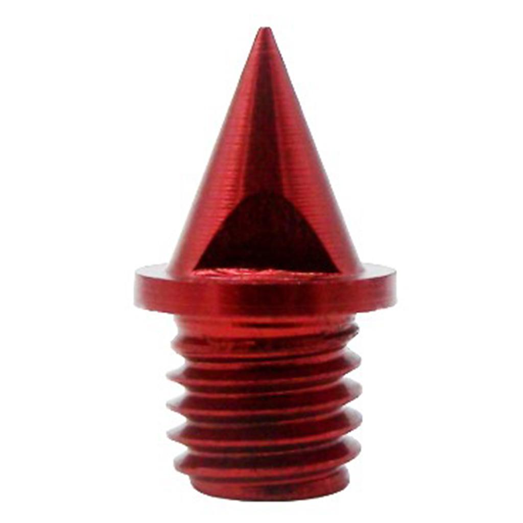 10pcs Outdoor Carbon Steel Track Spikes Replacement Red