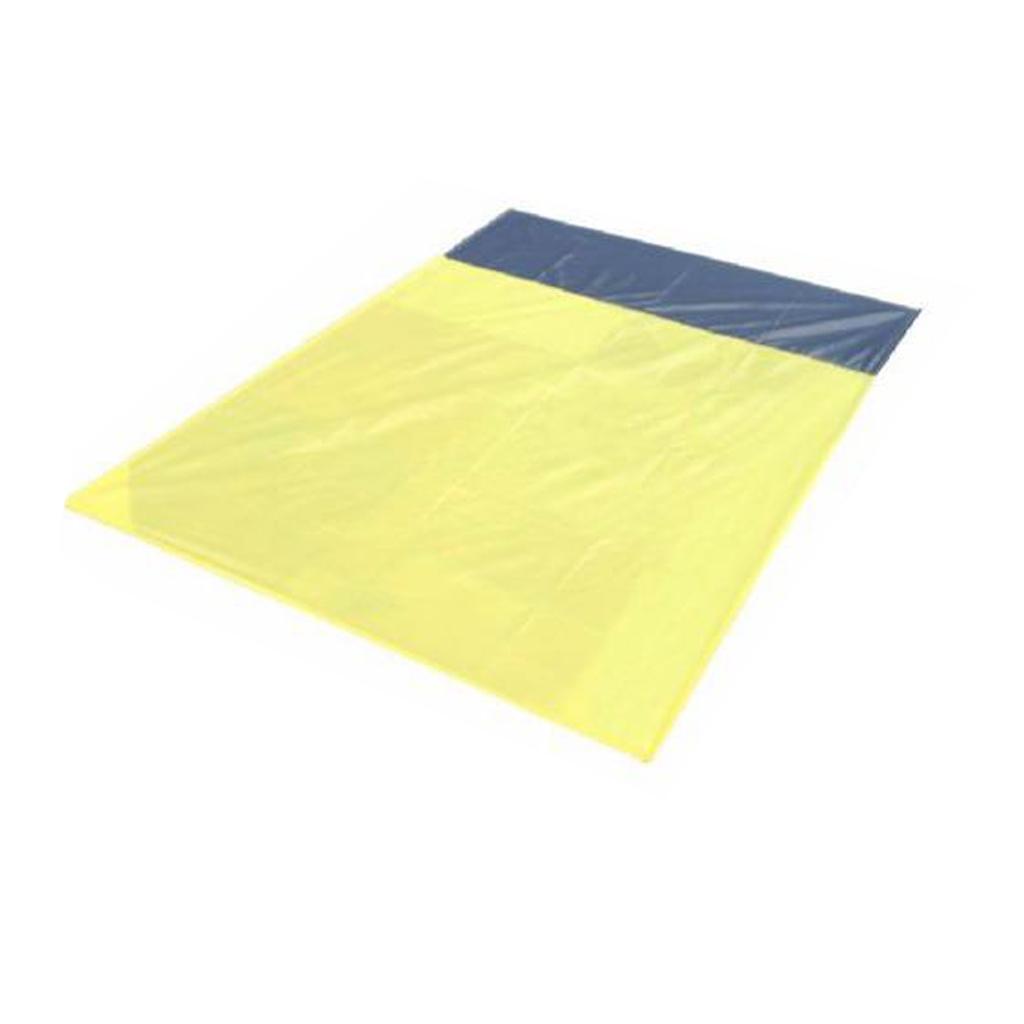 Picnic Camping Mat Waterproof Beach Folding Mattress 1.4x1m Yellow