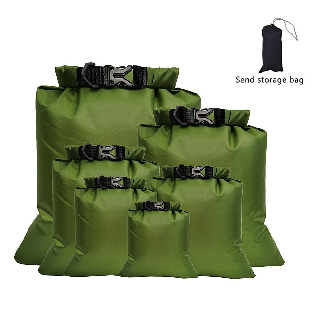 12Pcs Waterproof   Bag Floating   Sacks Boating Outdoor Camping 