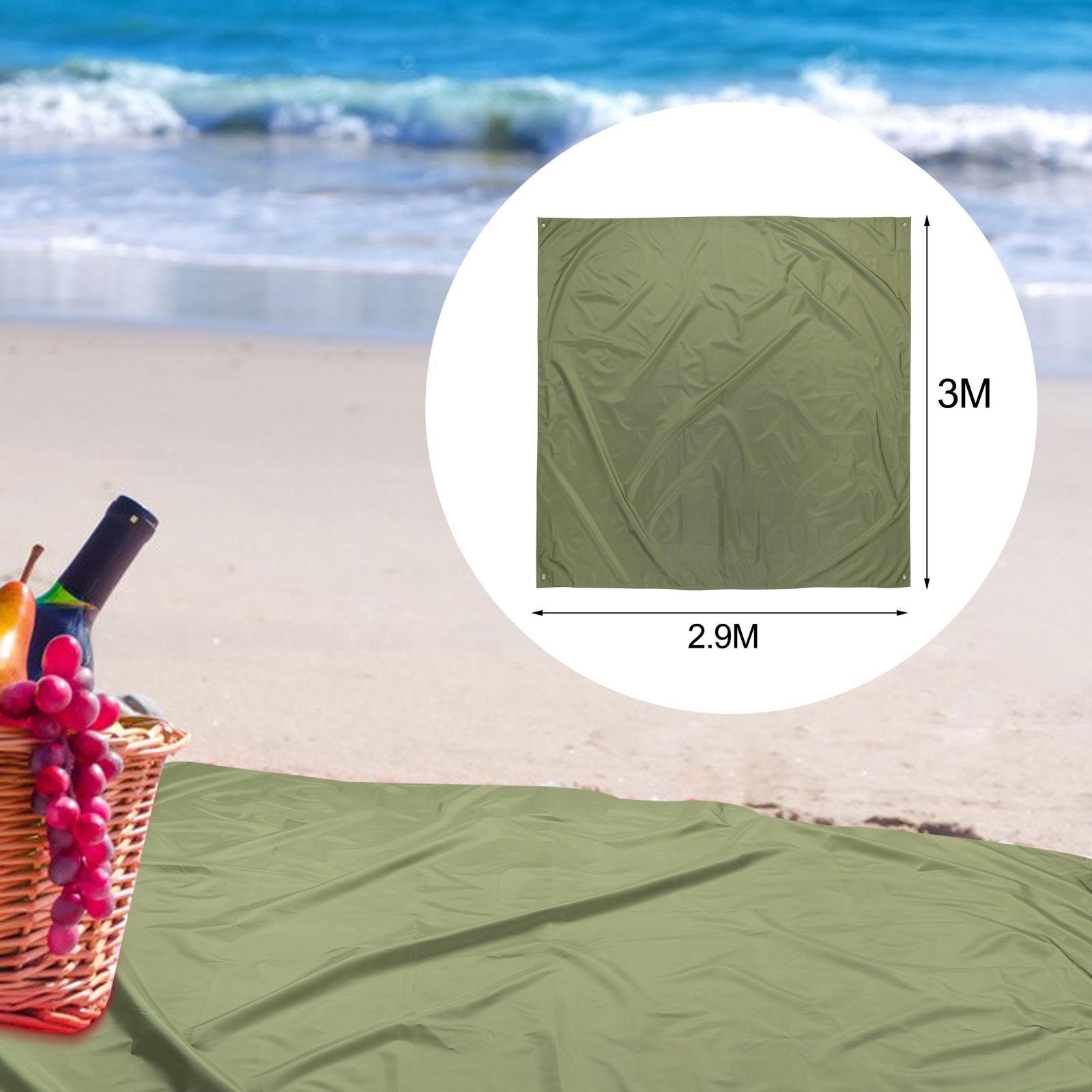 Lightweight Camping Tent Tarp Waterproof Outdoor Family  3x2.9m Green