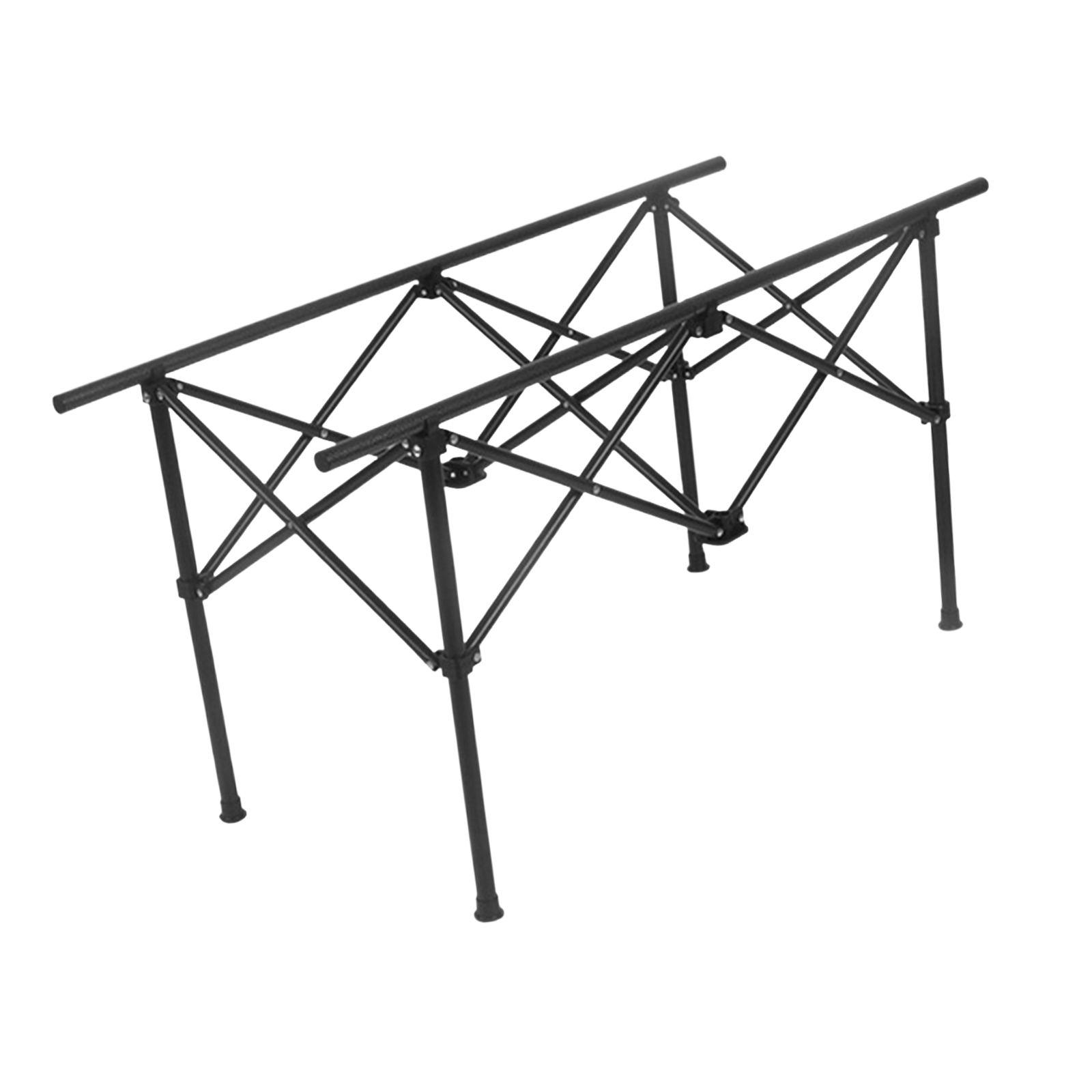 Foldable Camping Table Legs Picnic Hardware Metal Fixture Stable Support Rod