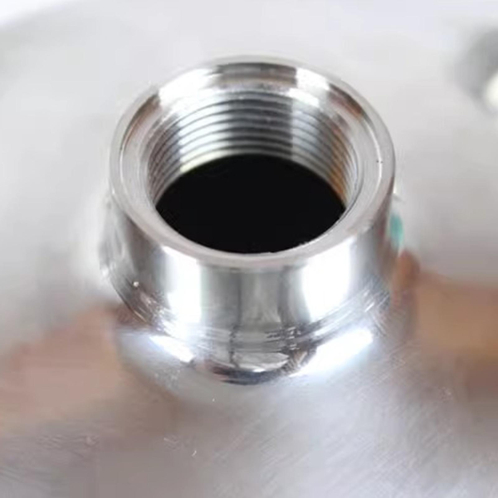 Stainless Steel Gas Bottle Inflatable Empty Refillable for Hiking Fishing