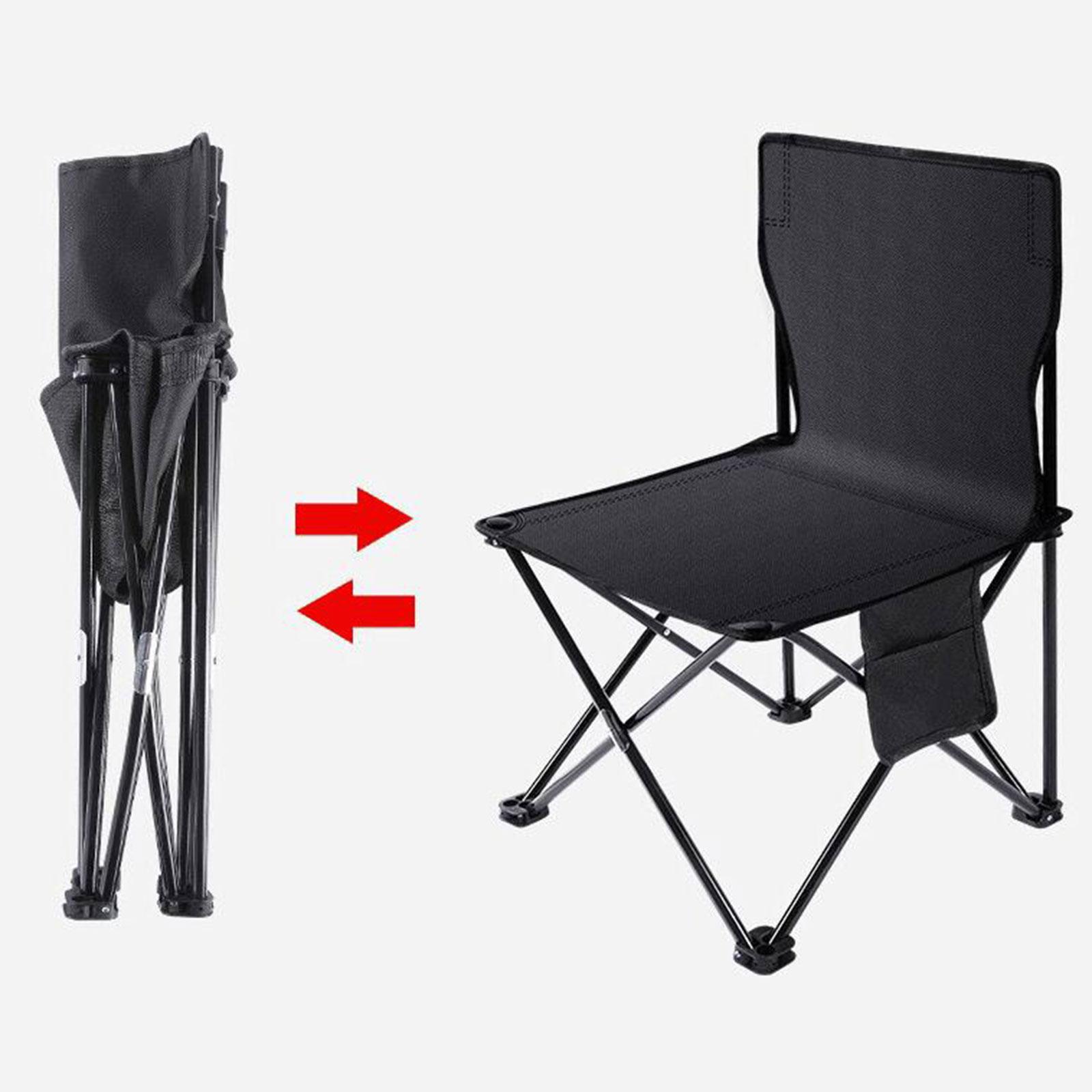 Camping Folding Chair Pocket Lightweight Seat for Outdoor Hiking Travel XL