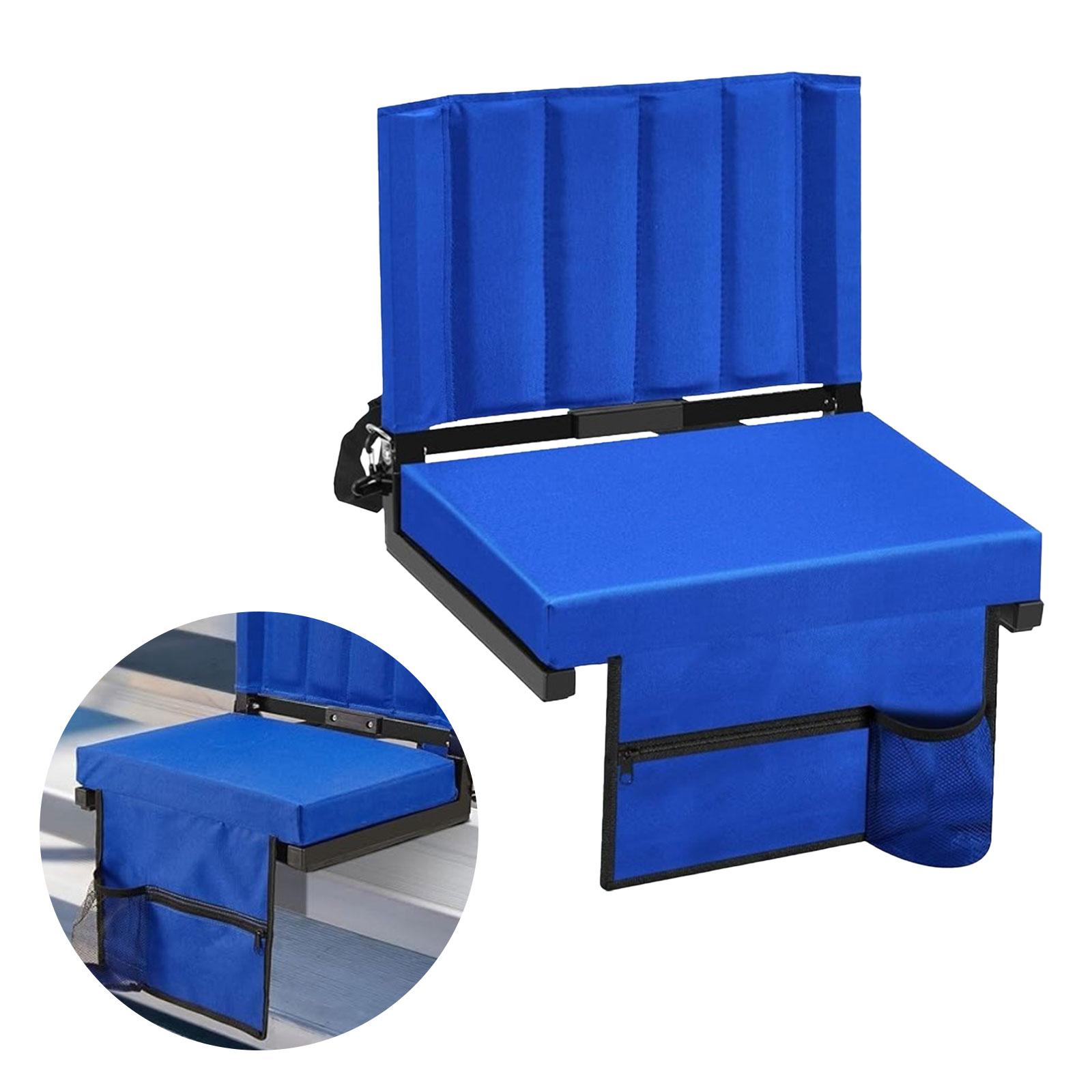 Stadium Chair for Bleachers Comfortable Wear Resistant Folding Bleacher Seat