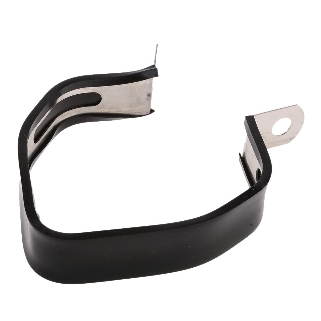 Motorbike Exhaust Muffler Mount Bracket Silencer Hanger Hanging Clamp