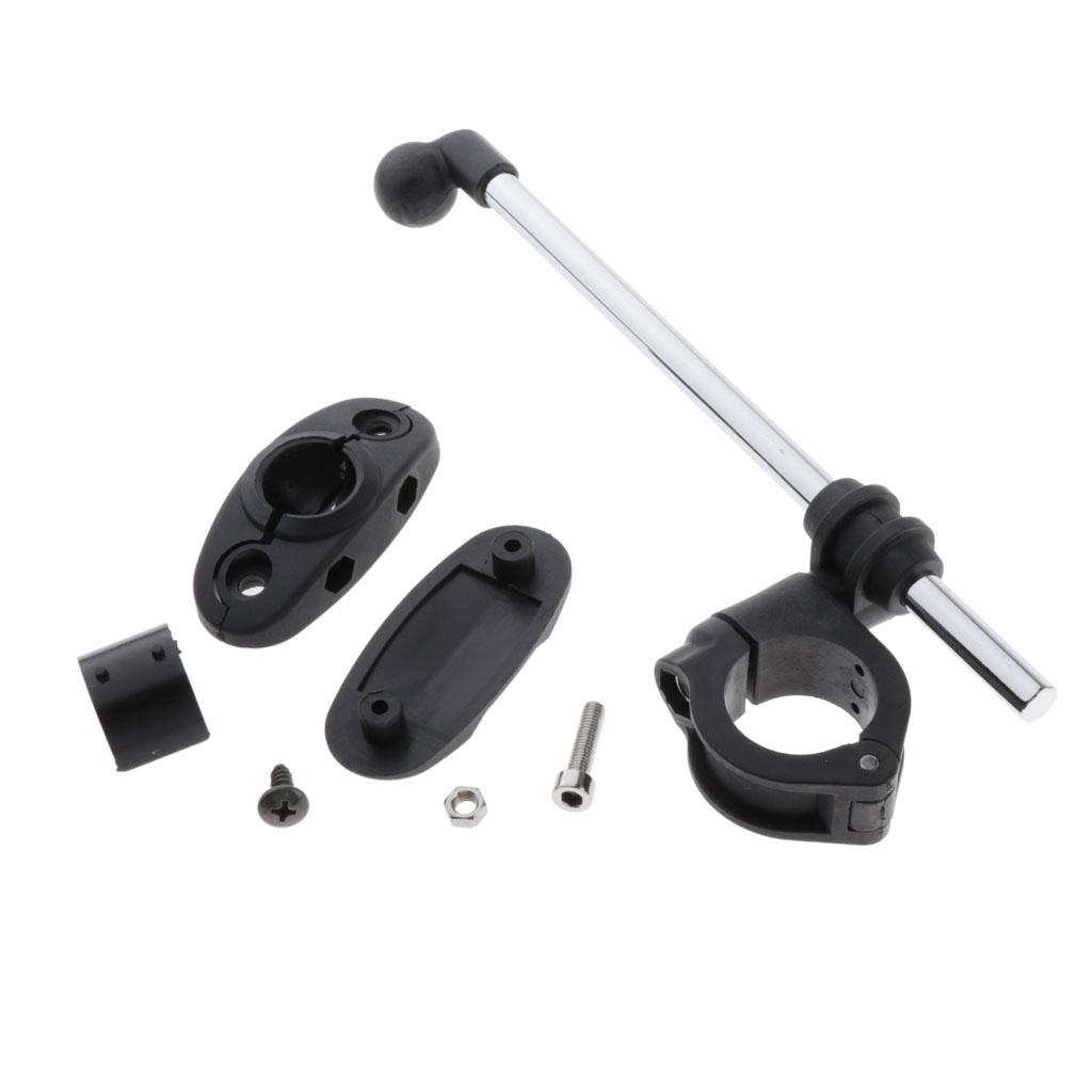 Black Motorcycle windshield wind deflector  Universal fit