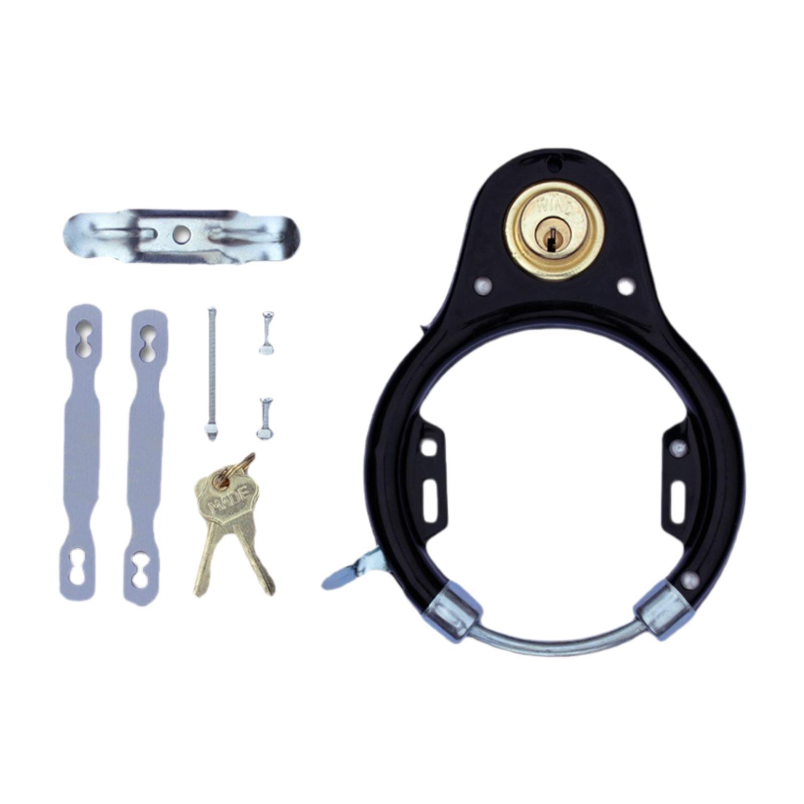 Round Lock with Key
