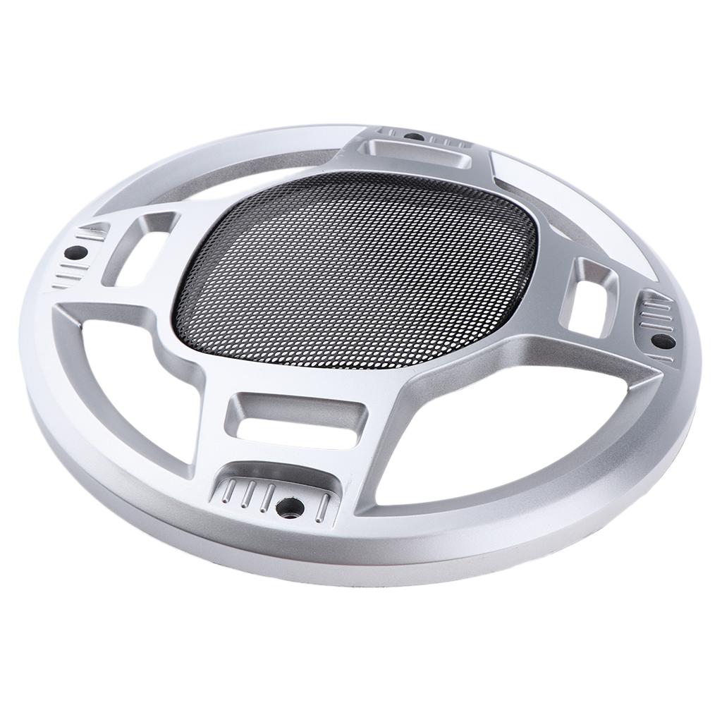 2Pcs Speaker Grills Cover Case with Screws for Loudspeaker 8 inch