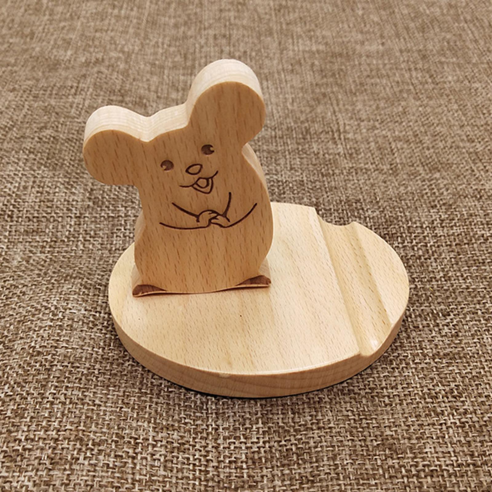 Cute Mouse Phone Stand Universal Laptop Smartphone Desk Decoration