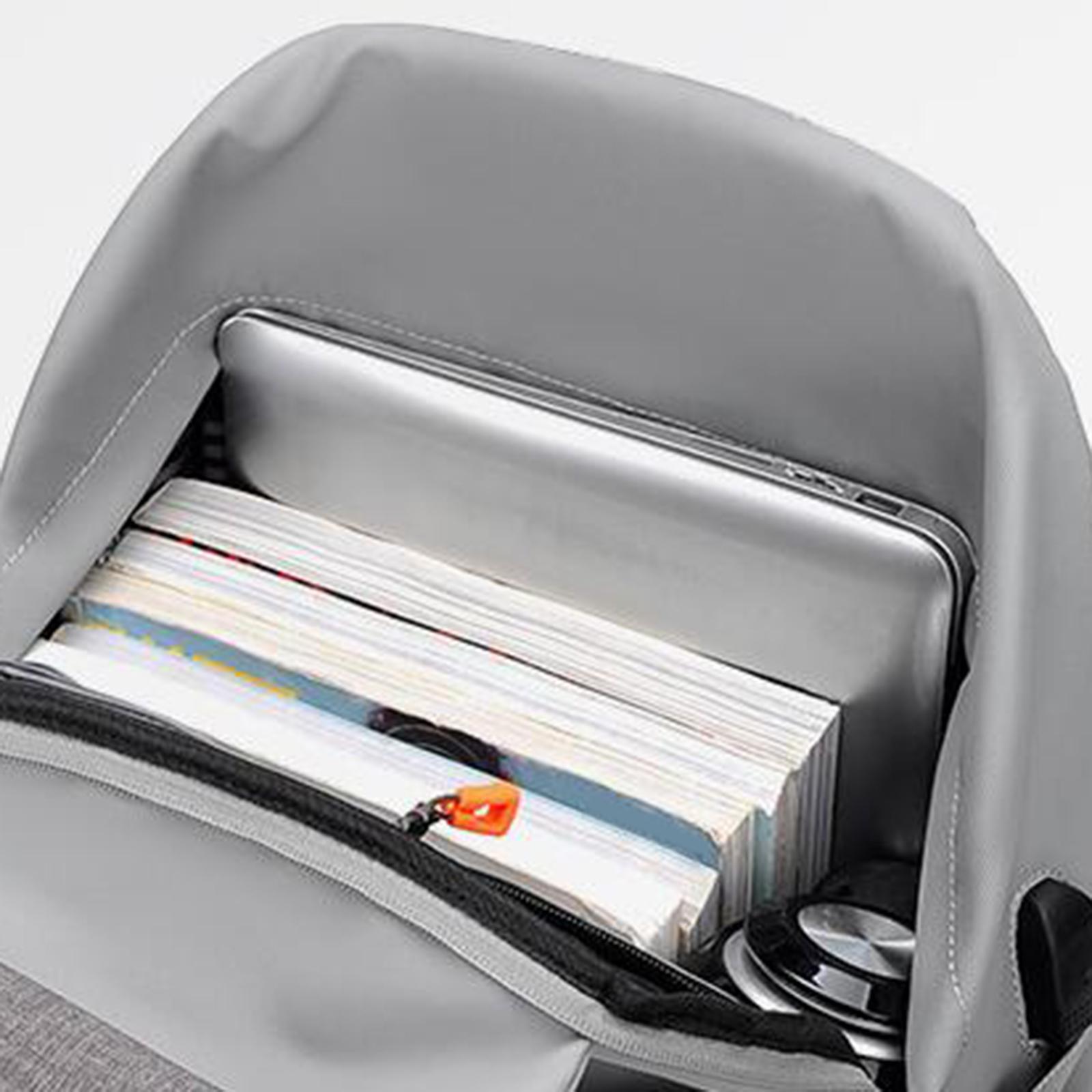 Laptop Backpack Lightweight Waterproof Rucksack for Overnight College Hiking Gray