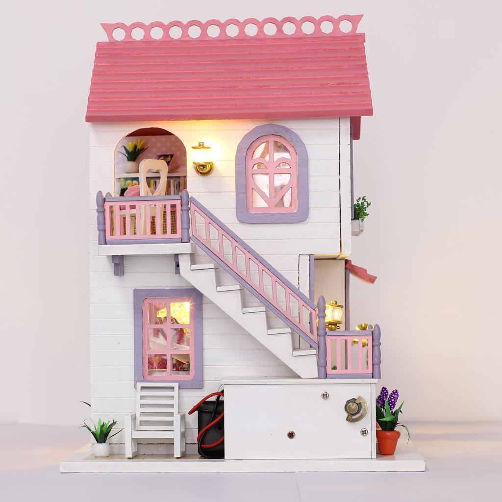 Diy Miniature House Kits Uk - Seattle Cottage Dollhouse Miniature DIY