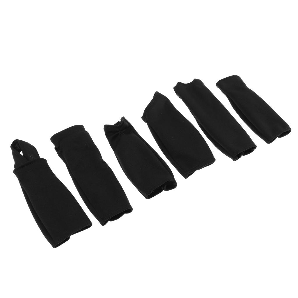 6 Pieces Formal Dress Professional Dress for  Party Outfit Black