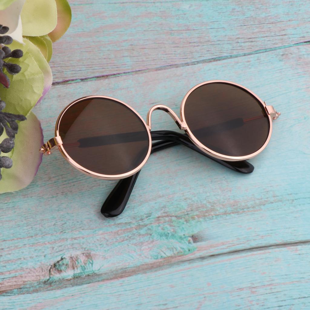 Doll Eyeglasses Golden Frame