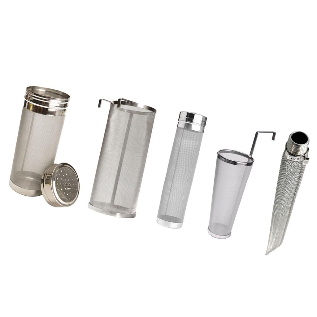 Home Brewing Beer Hop Spider Hop Strainer Stainless Steel Mesh Hop