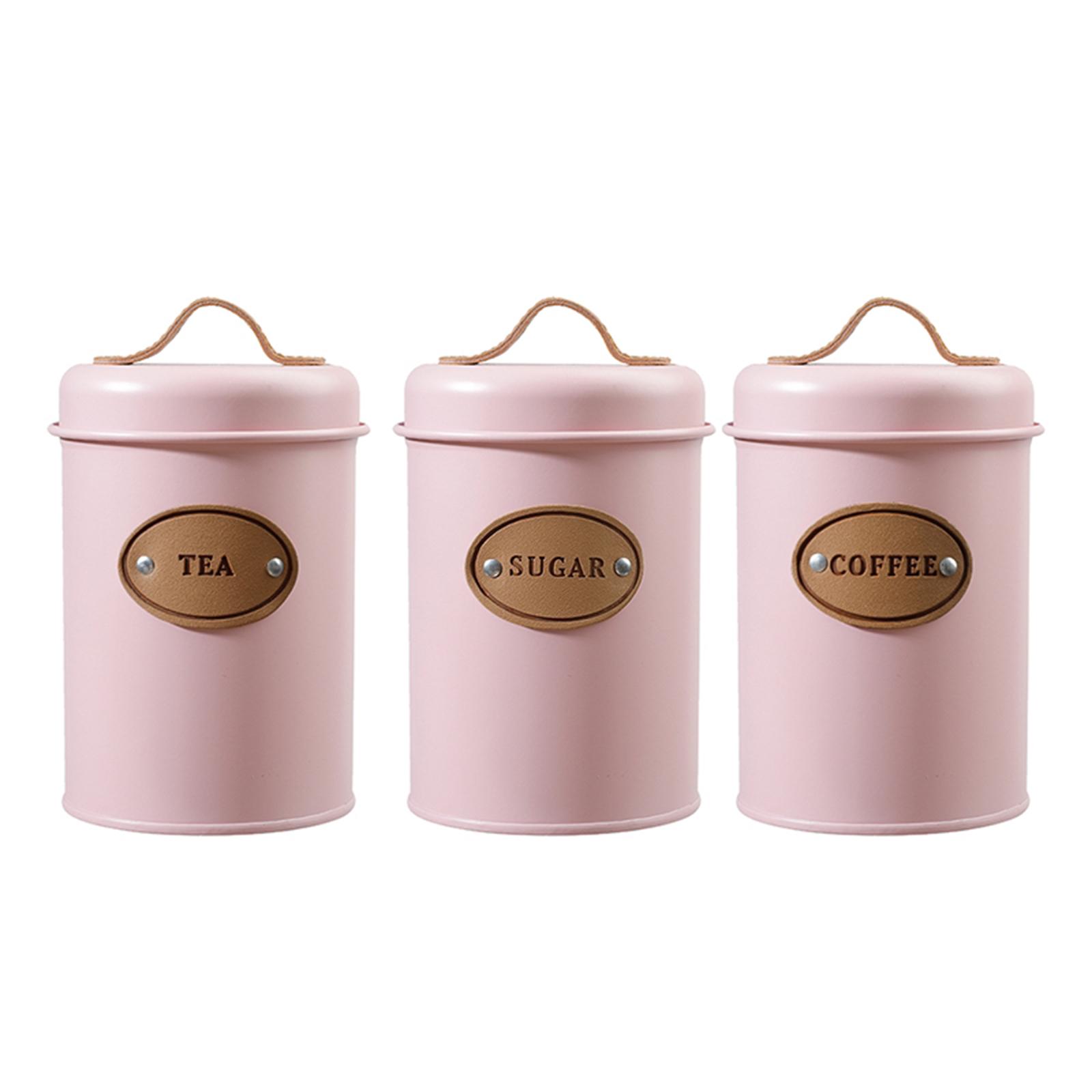 Kitchen Container Set Pink