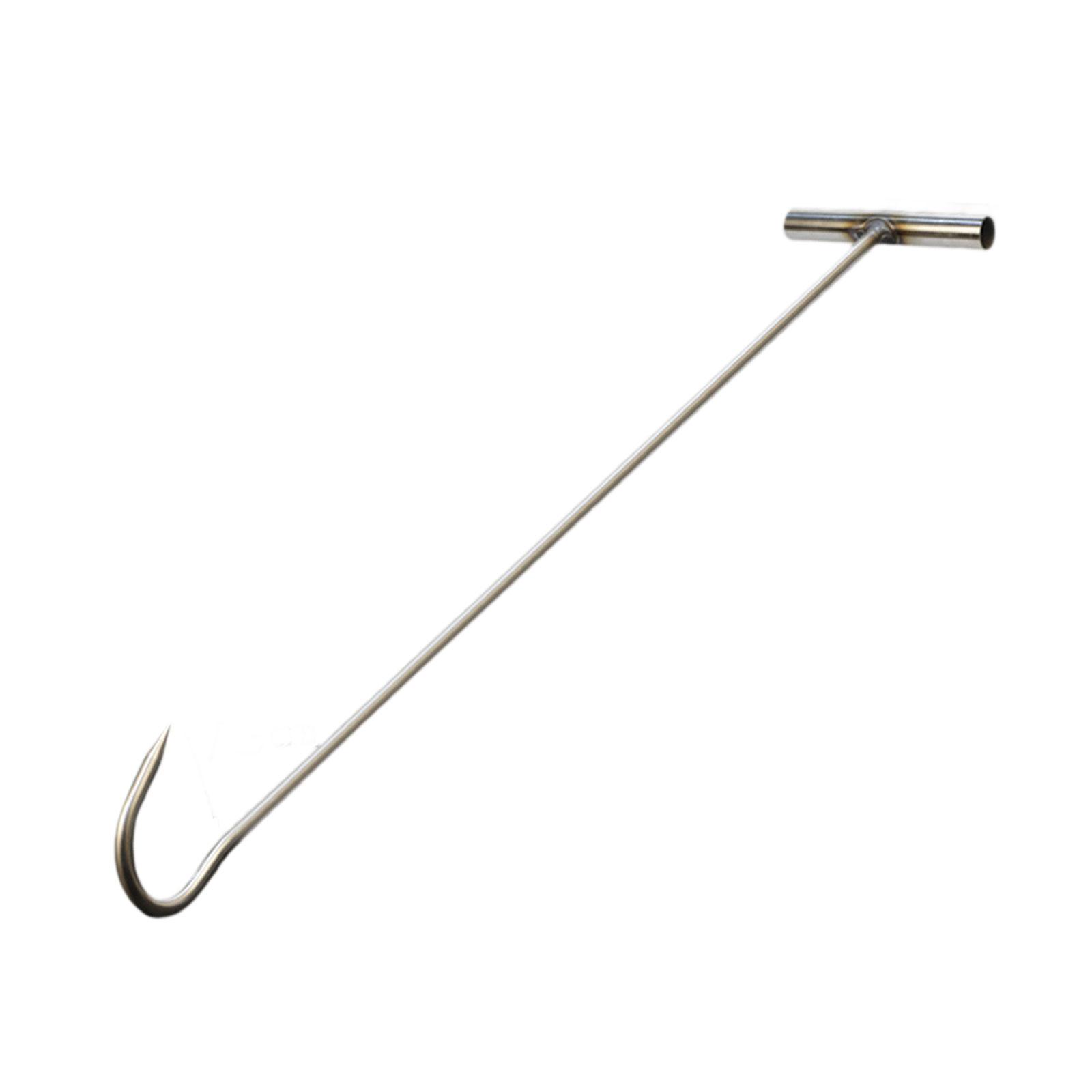 Meat Hook Kitchen Rigid Tool Hook Chefs Lift Manhole Covers Drain Cover Hook 80cm