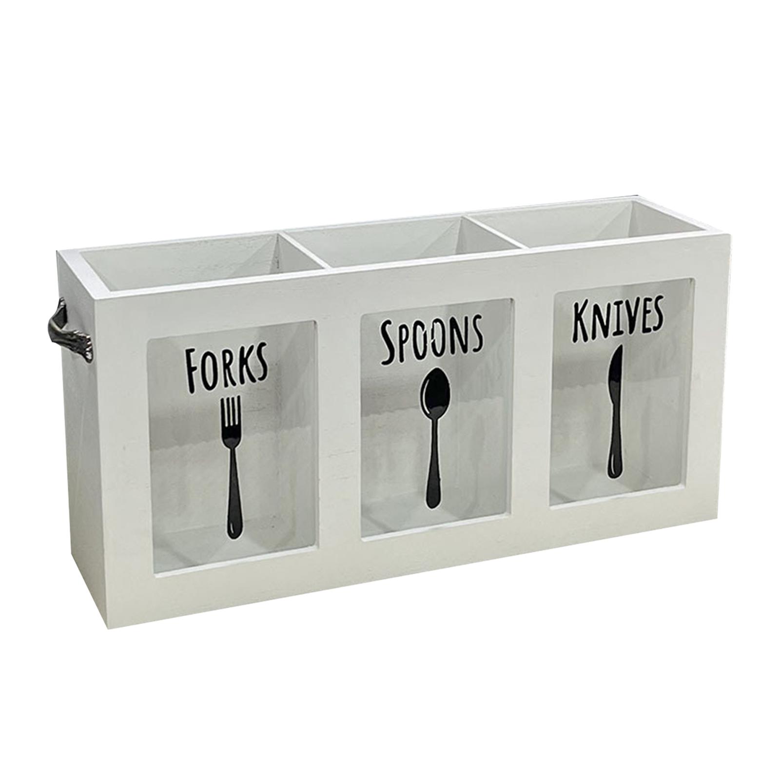 Kitchen Utensil Holder White