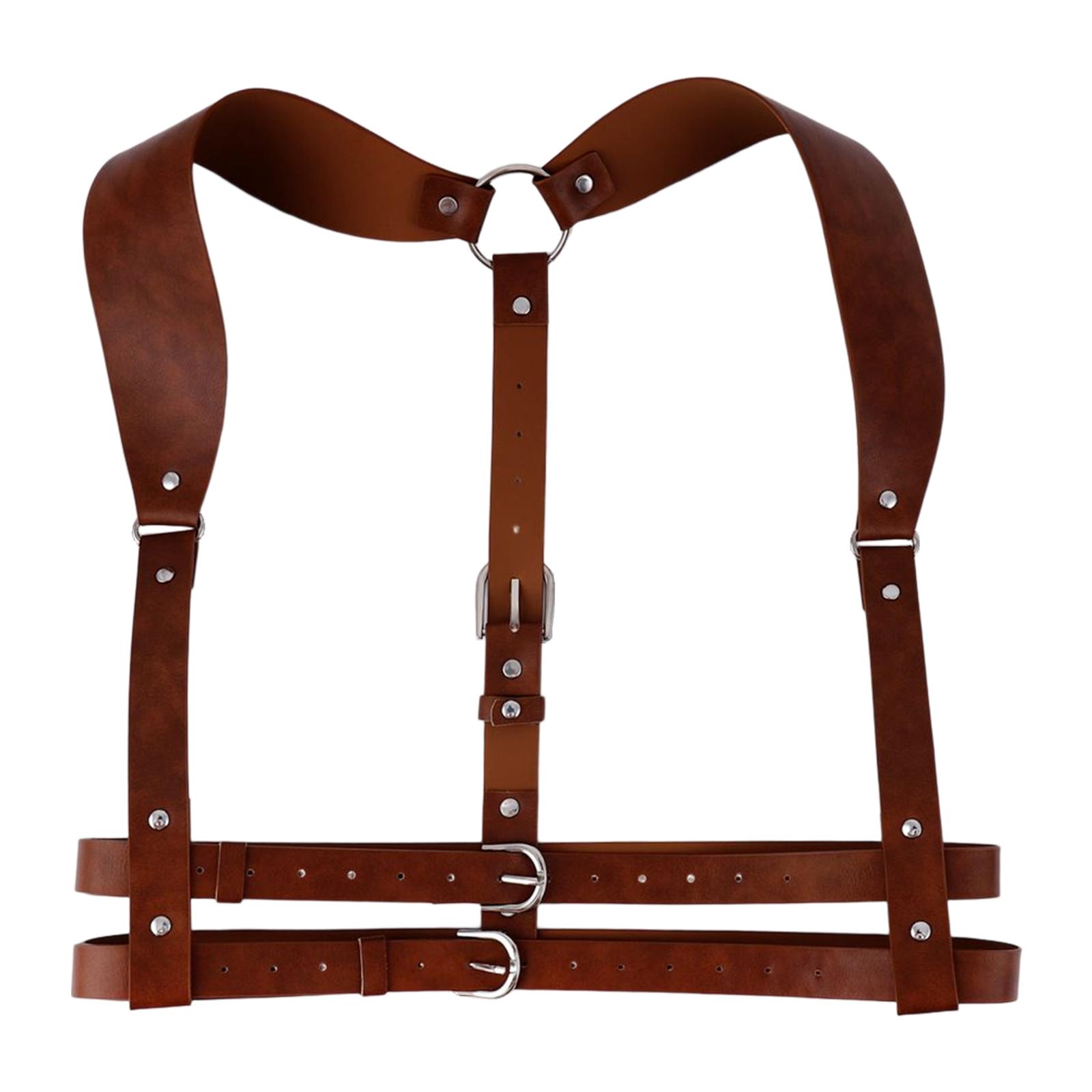 PU Leather Punk Harness