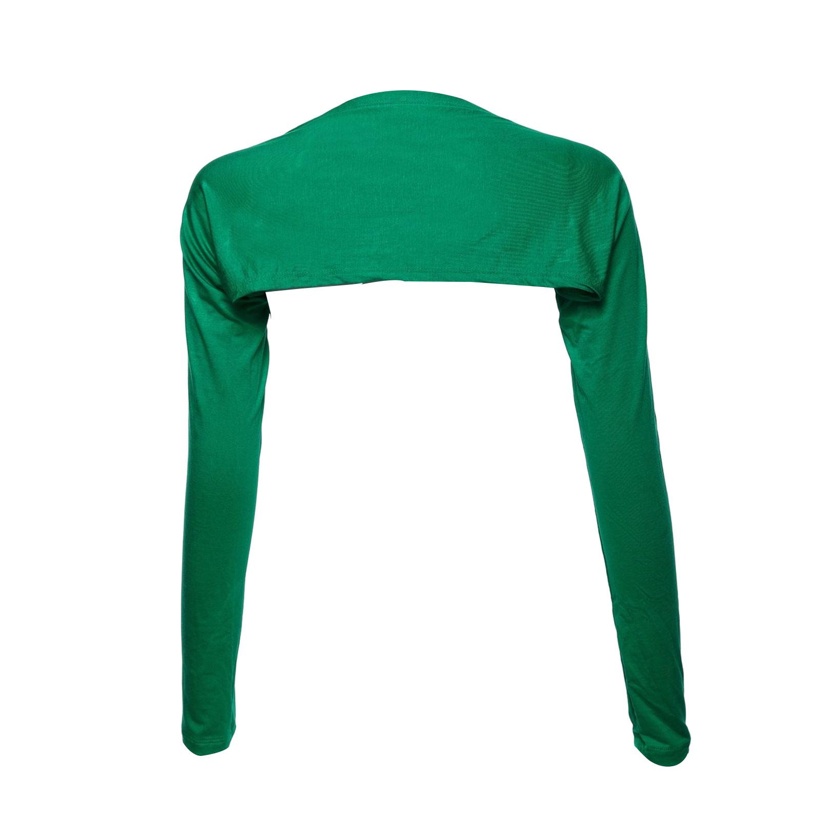 Comfortable Sleeve Shawl Breathable Arm Sleeve for Outdoor green