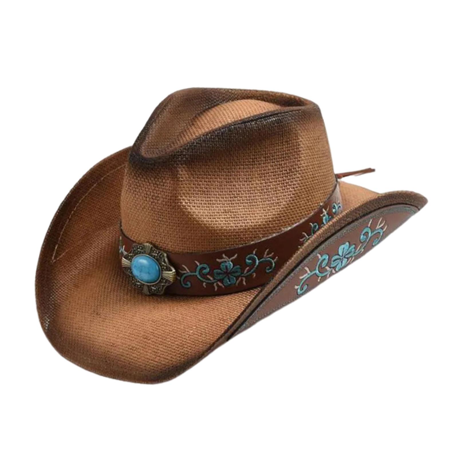 Wide Brim Cowboy Hat
