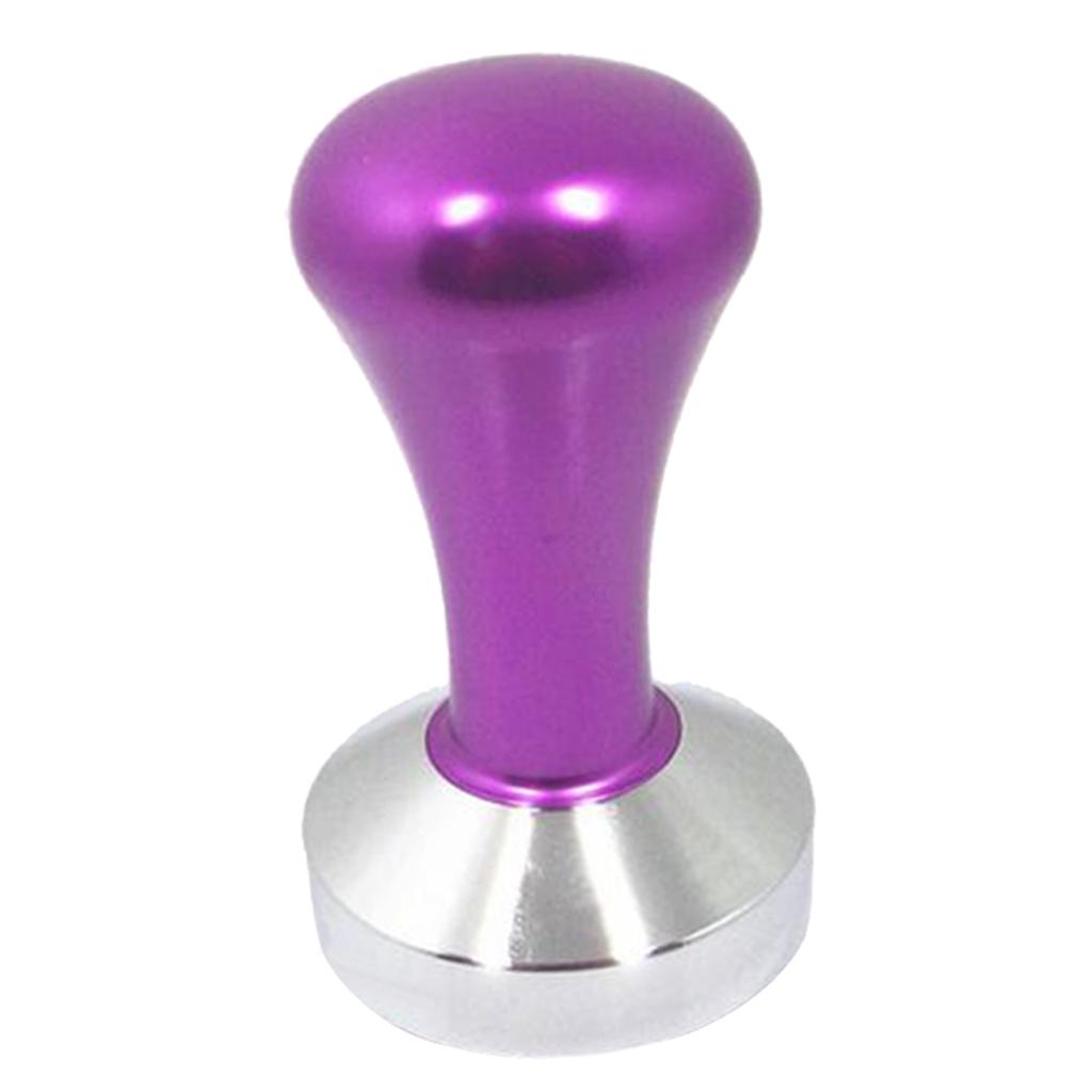 Home Espresso Coffee Maker Coffee Bean Tamper Purple - 51mm