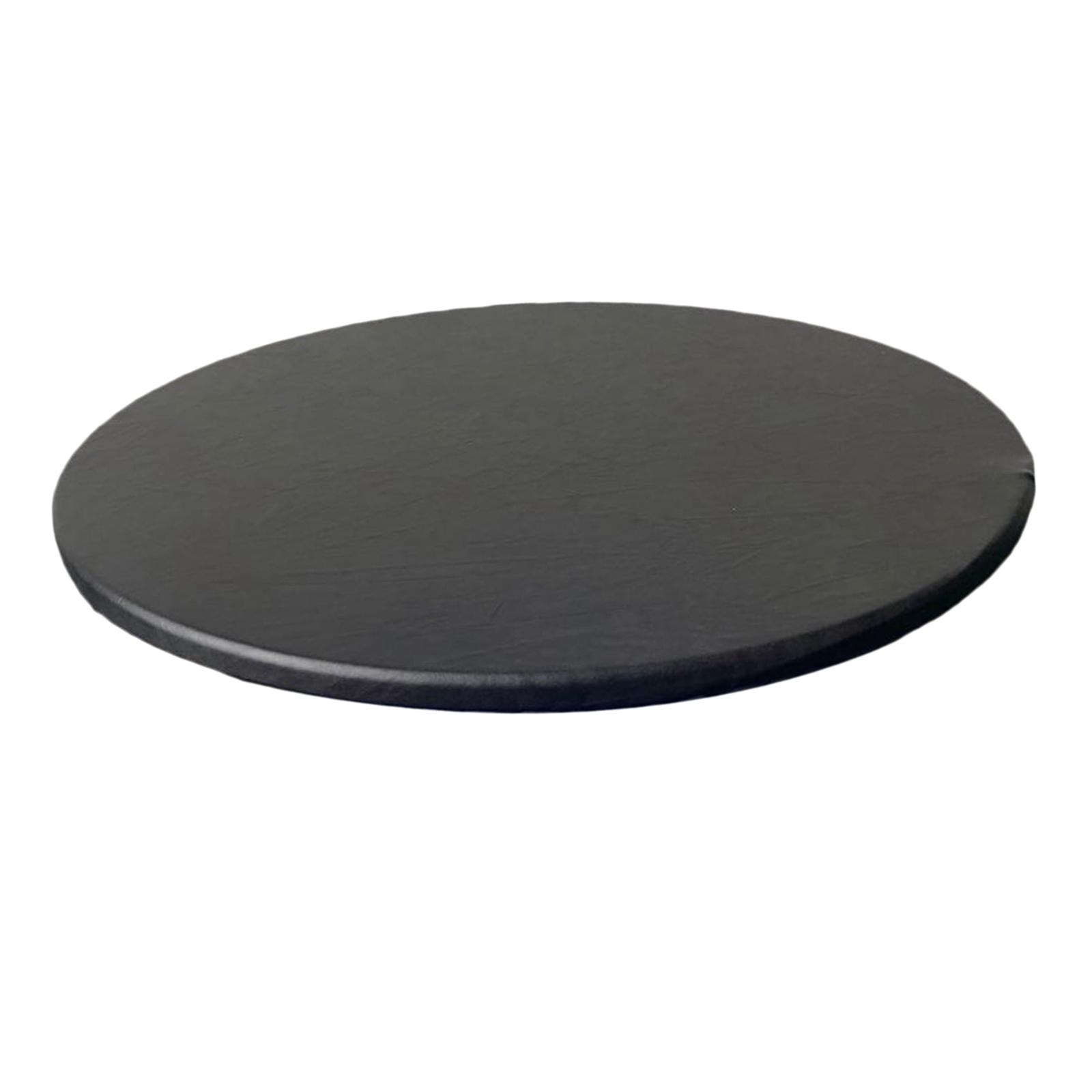 Round Table Cover Black