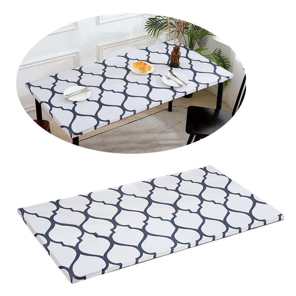 Rectangular Polyester Table Cloth Wedding Home Tablecloth 122x61CM Style I