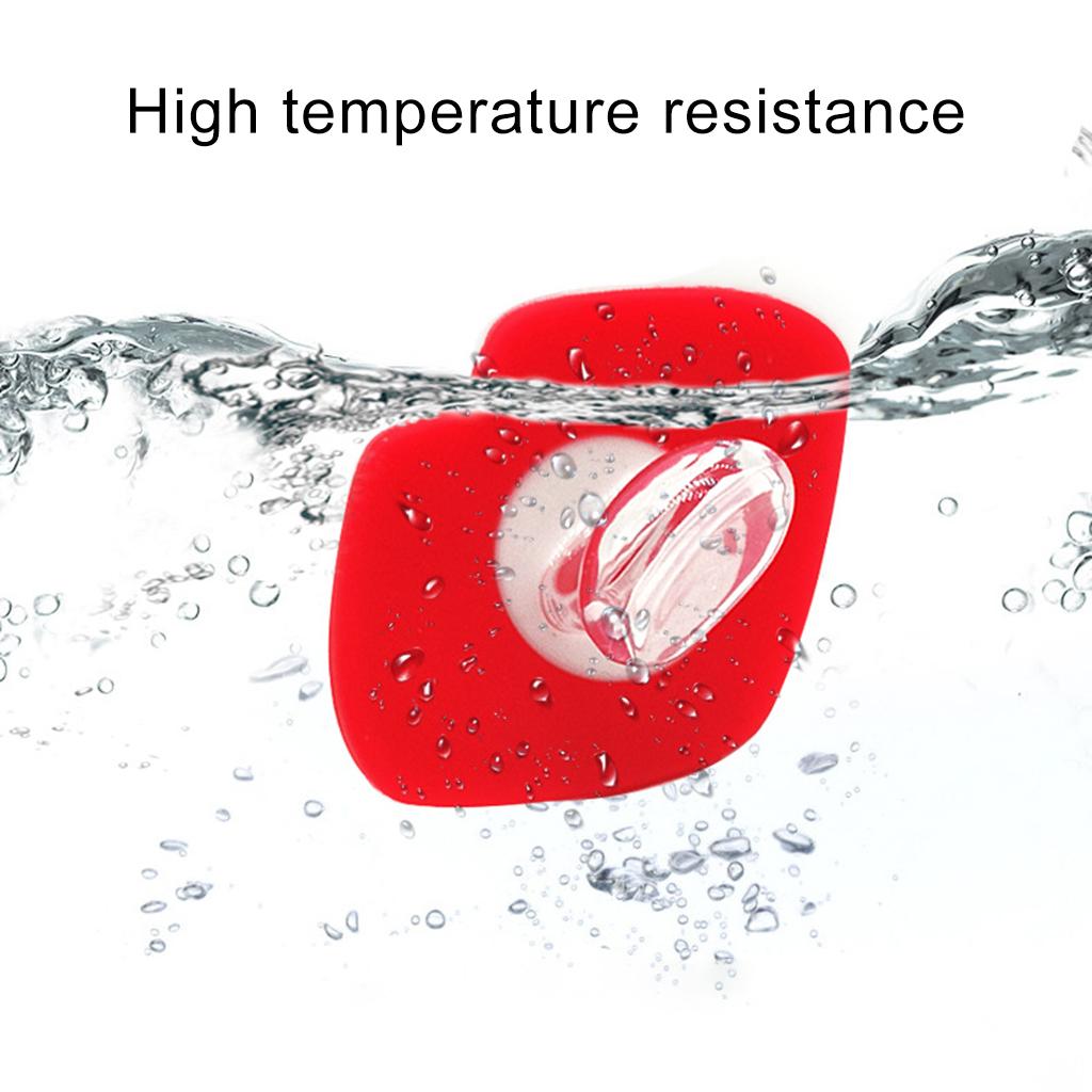 Novelty Lips Shaped Pacifier Silicone Baby Pacifer for Toddler  Red