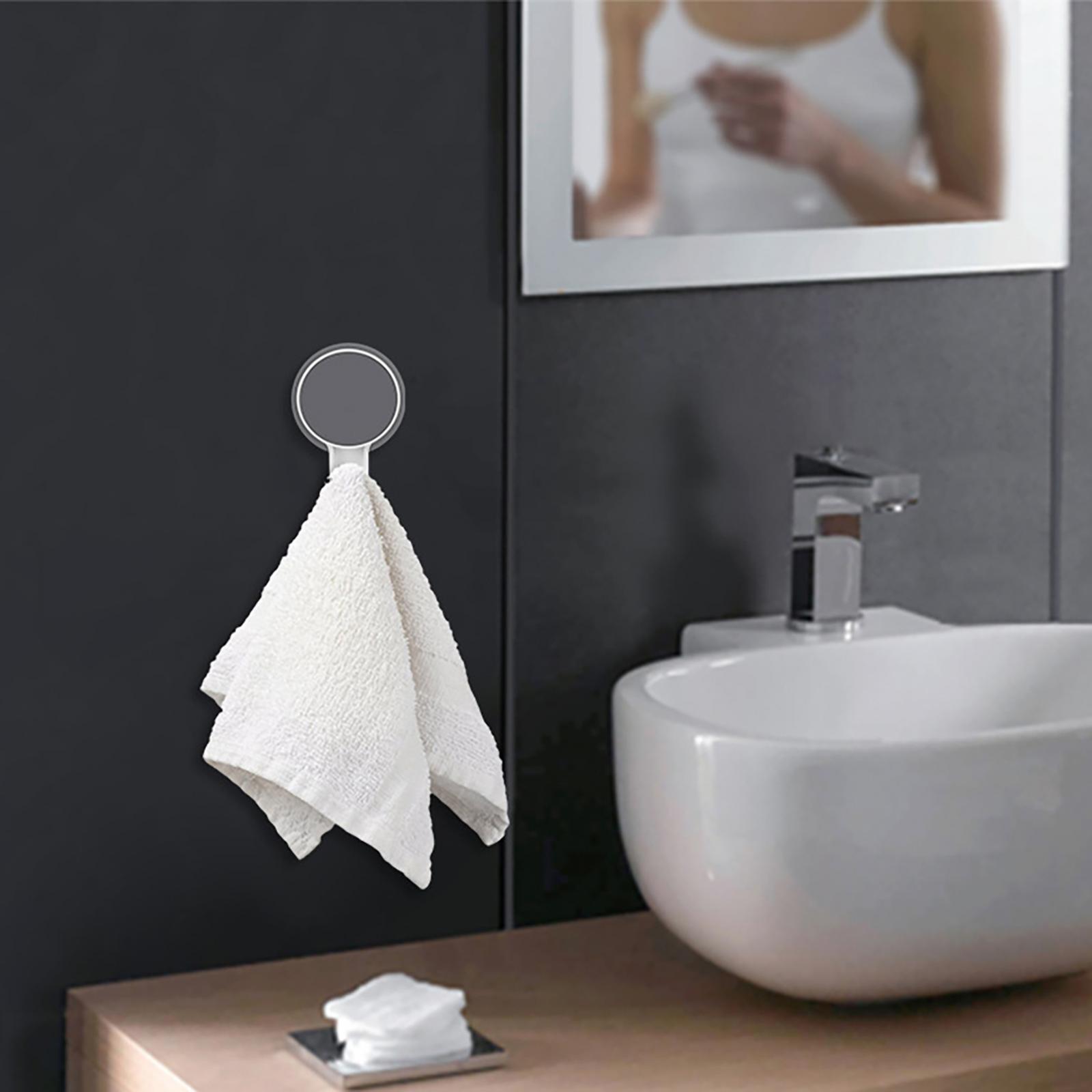 Kitchen Hook Multifunctional Self Adhesive Towel Hook for Home Restroom Wall