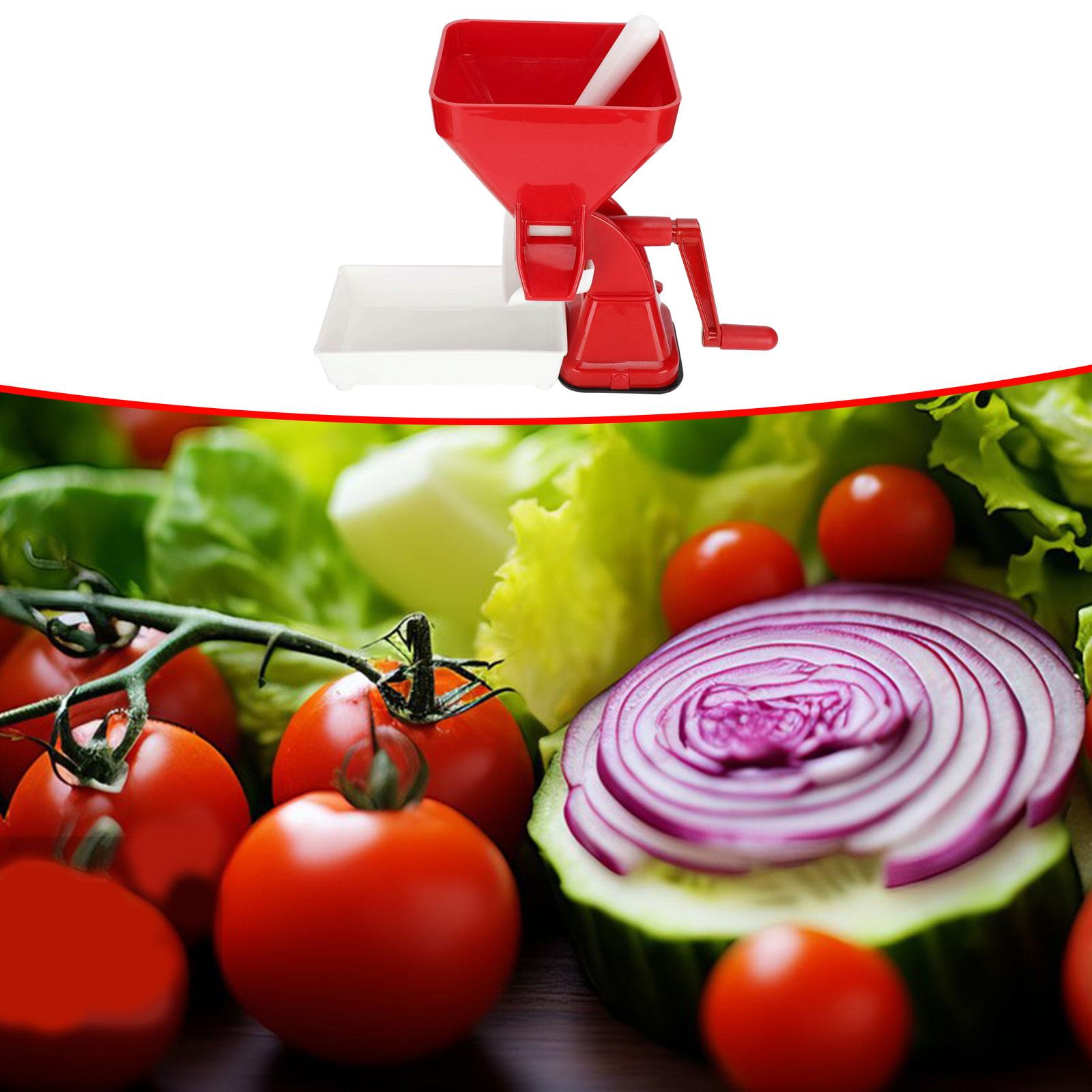 Tomato Strainer Extractor Hand Cranked Kitchen Gadget Homemade Manual Juicer