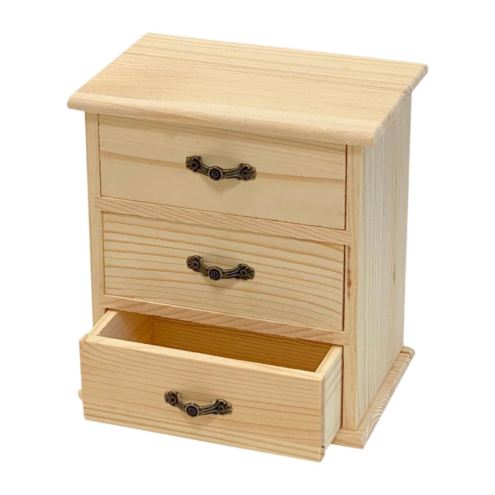 Wooden Desk Drawer Organizer